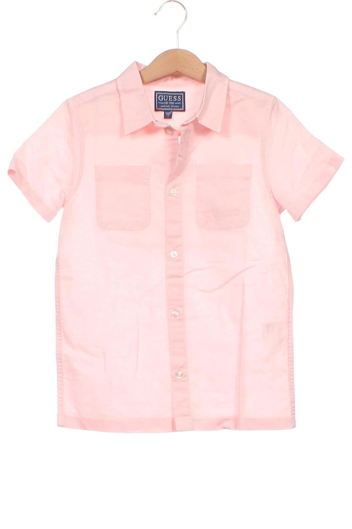 Kinderhemd Guess, Größe 8-9y/ 134-140 cm, Farbe Rosa, Preis € 17,53