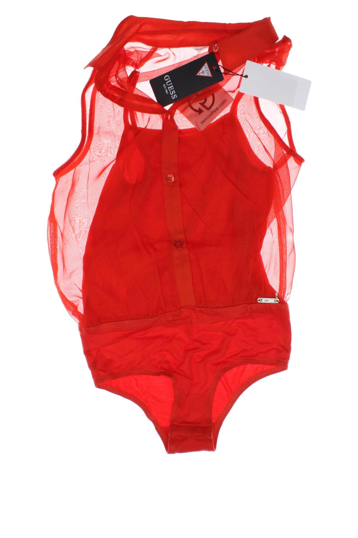 Παιδικό πουκάμισο Guess, Μέγεθος 8-9y/ 134-140 εκ., Χρώμα Κόκκινο, Τιμή 19,28 €