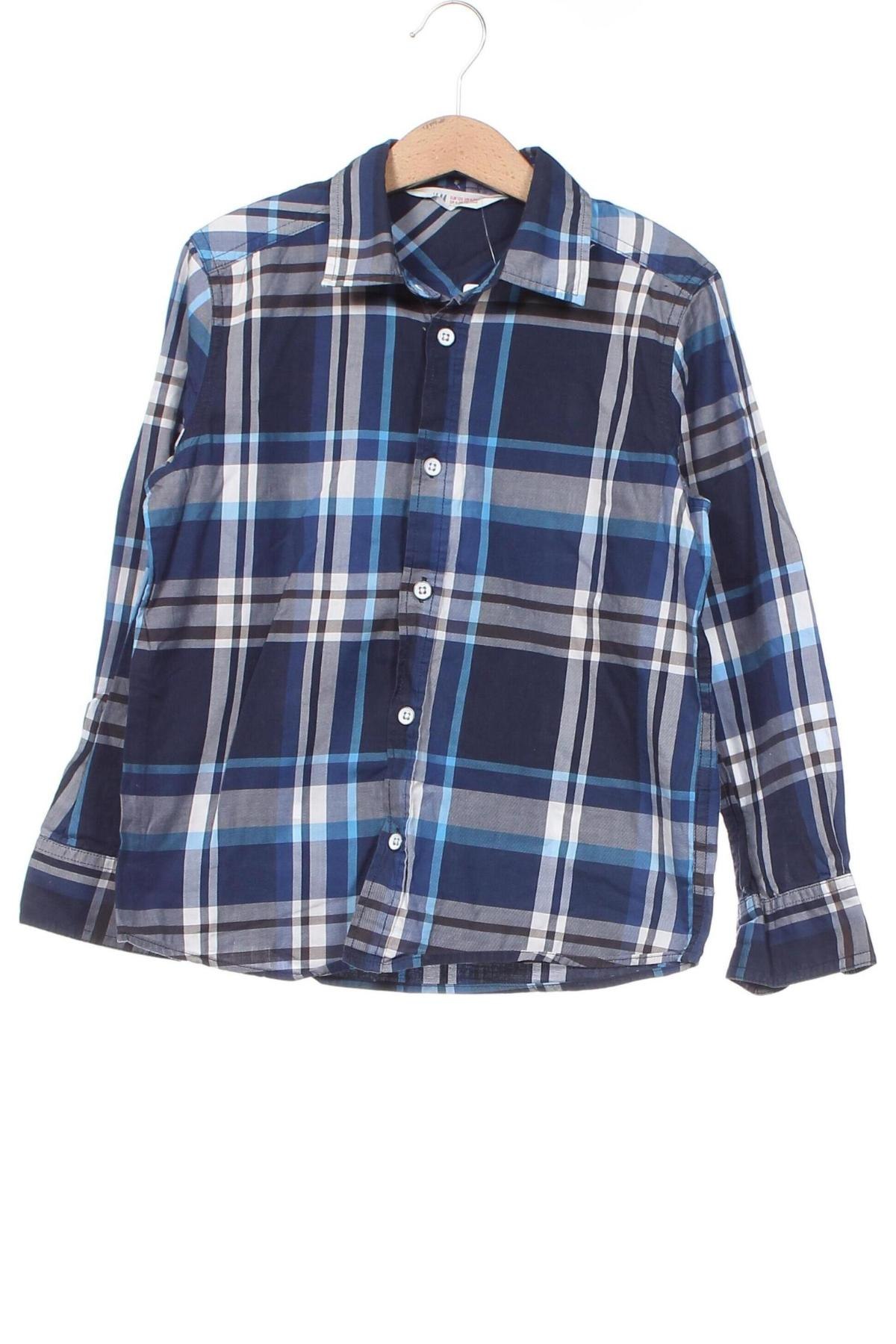 Παιδικό πουκάμισο H&M, Μέγεθος 6-7y/ 122-128 εκ., Χρώμα Πολύχρωμο, Τιμή 6,14 €