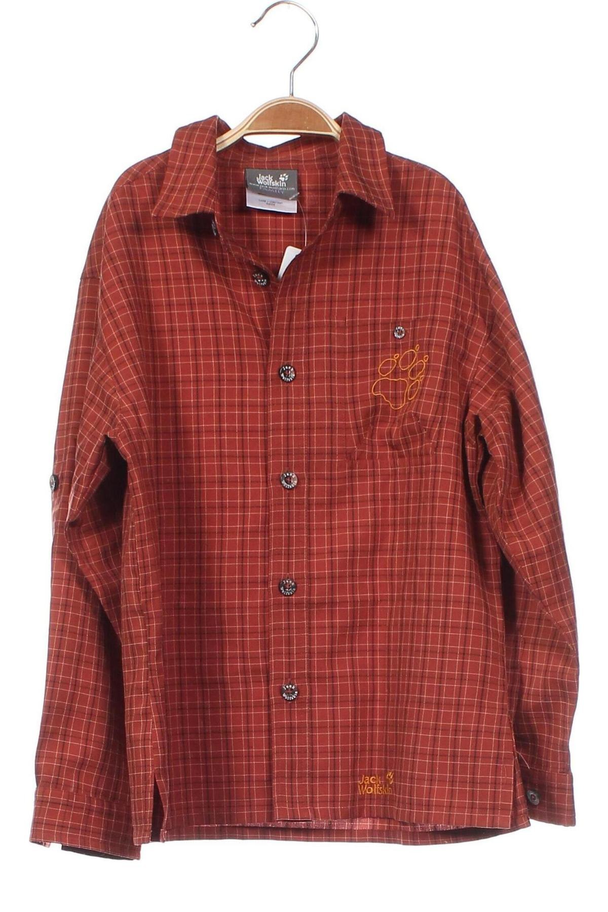 Παιδικό πουκάμισο Jack Wolfskin, Μέγεθος 7-8y/ 128-134 εκ., Χρώμα Πολύχρωμο, Τιμή 9,52 €