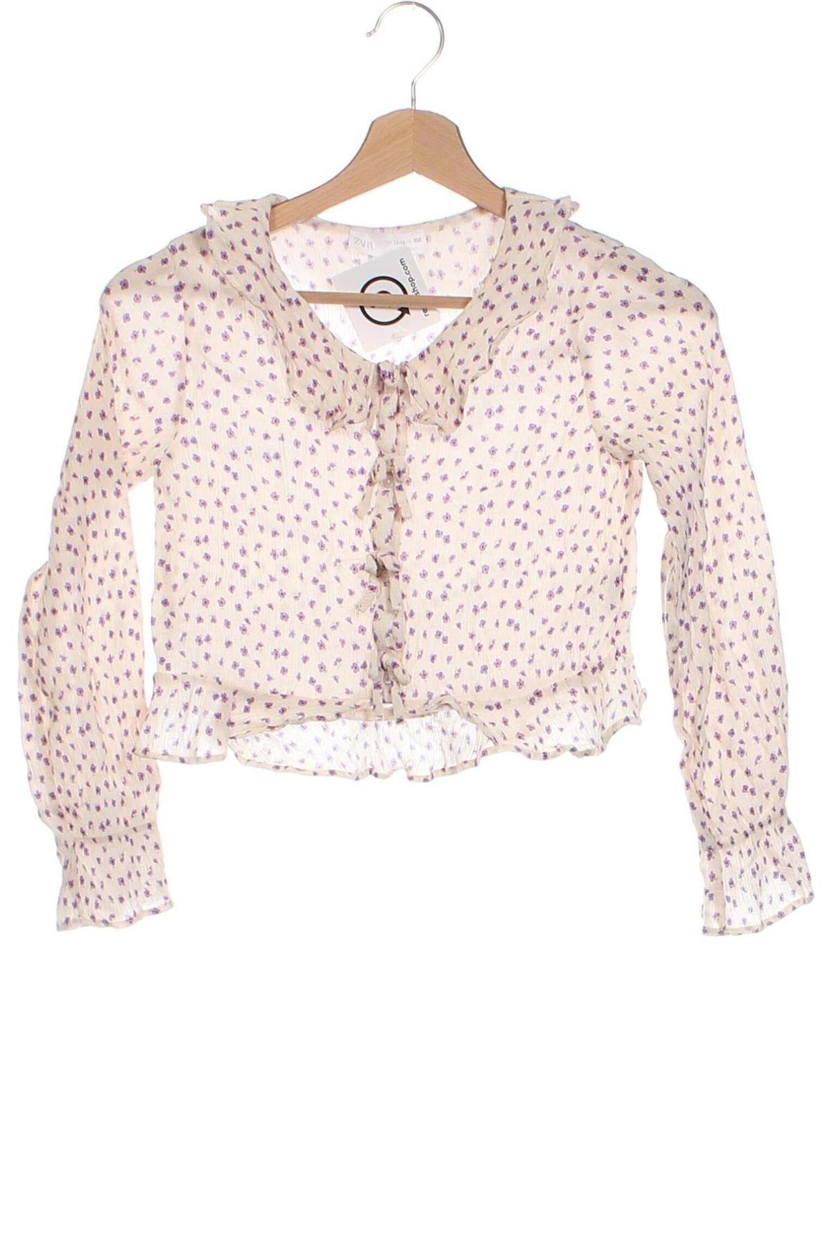 Kinderhemd Zara, Größe 11-12y/ 152-158 cm, Farbe Mehrfarbig, Preis 9,74 €