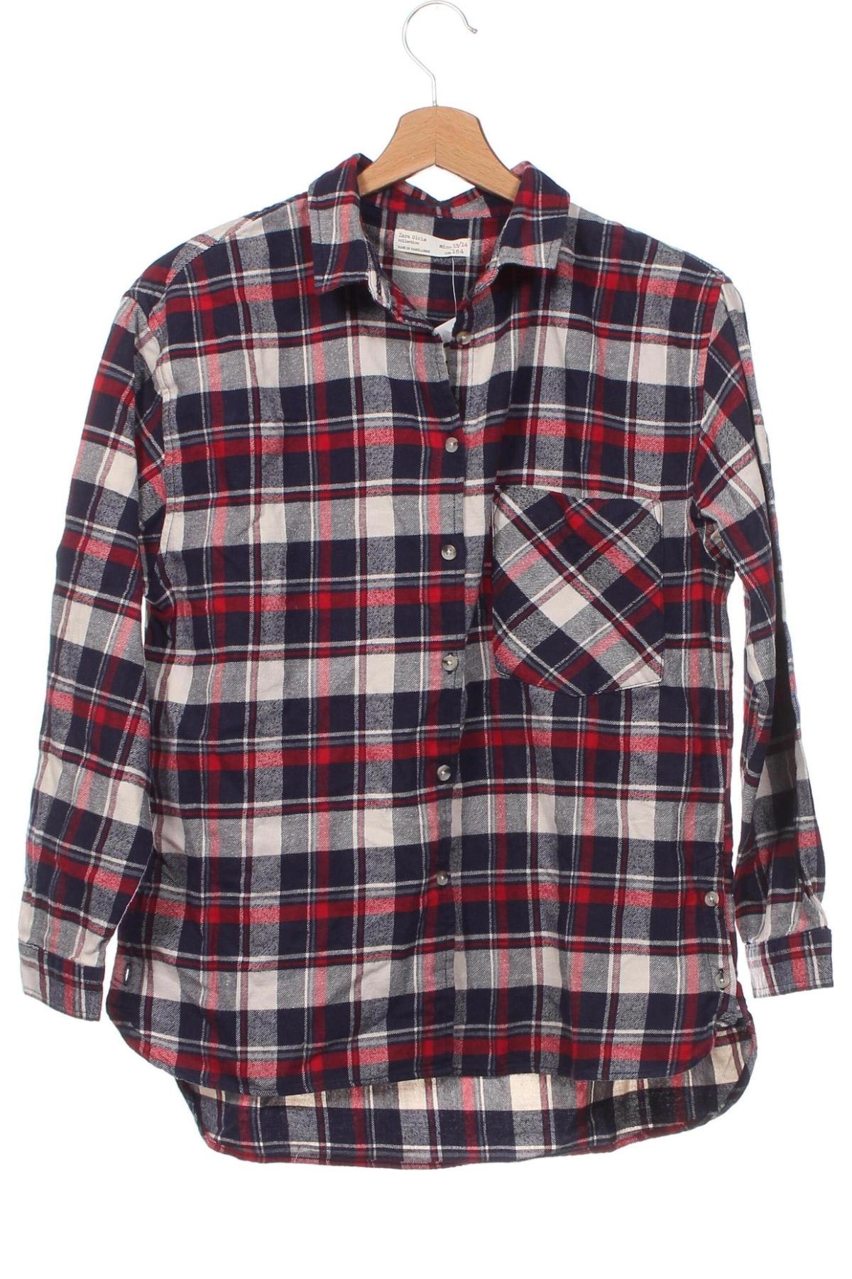 Παιδικό πουκάμισο Zara, Μέγεθος 13-14y/ 164-168 εκ., Χρώμα Πολύχρωμο, Τιμή 3,01 €