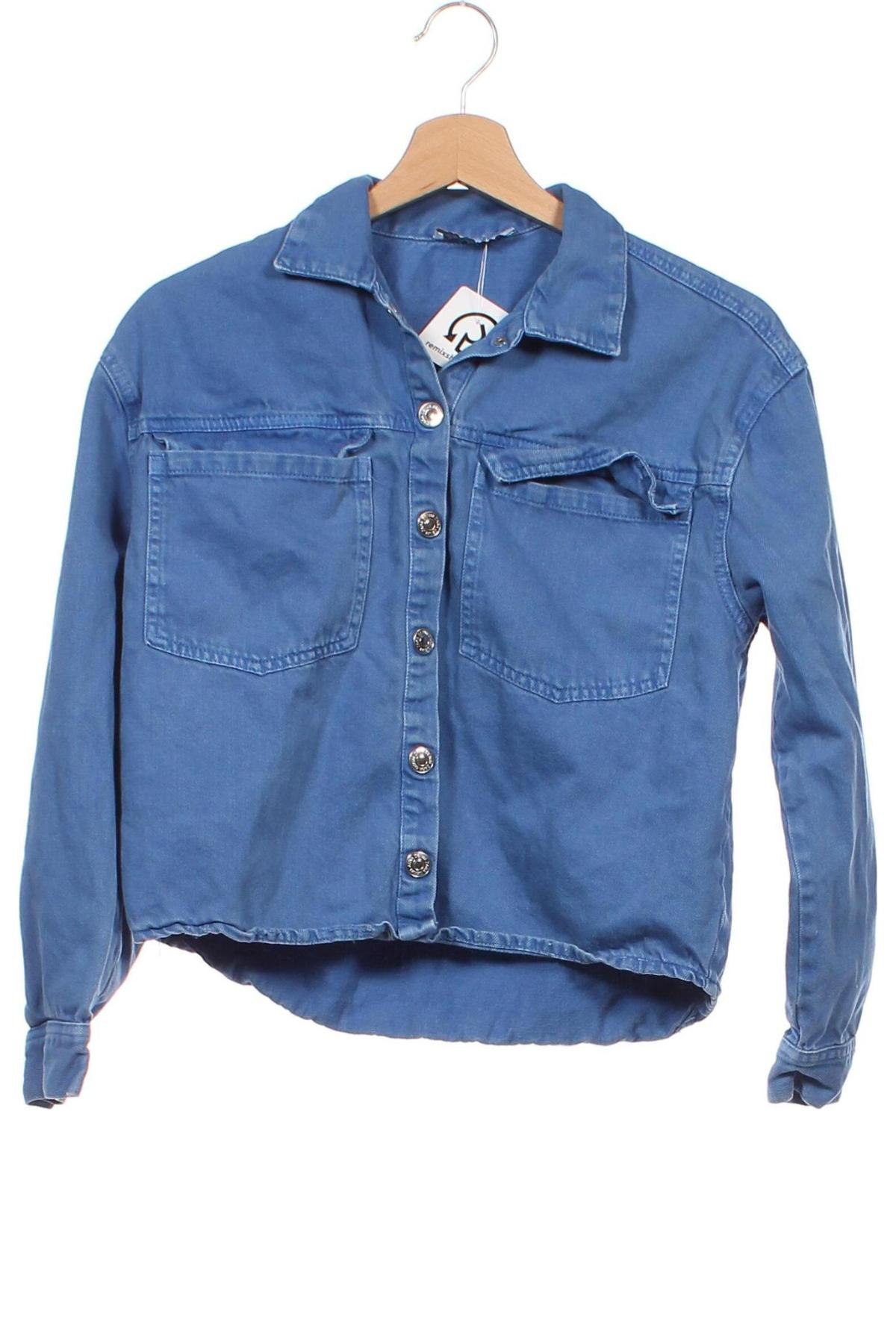 Dětská košile  Zara, Velikost 13-14y/ 164-168 cm, Barva Modrá, Cena  177,00 Kč