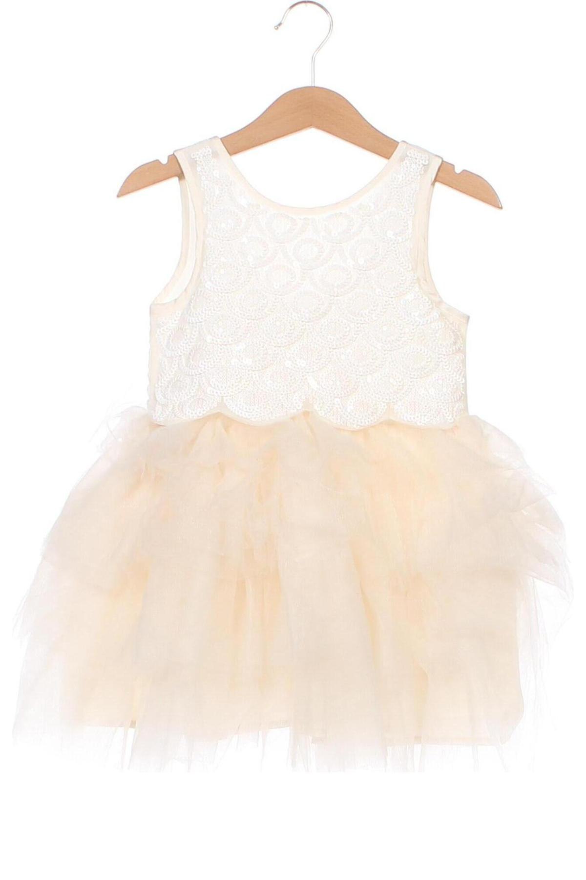 Παιδικό φόρεμα, Μέγεθος 2-3y/ 98-104 εκ., Χρώμα Εκρού, Τιμή 21,28 €