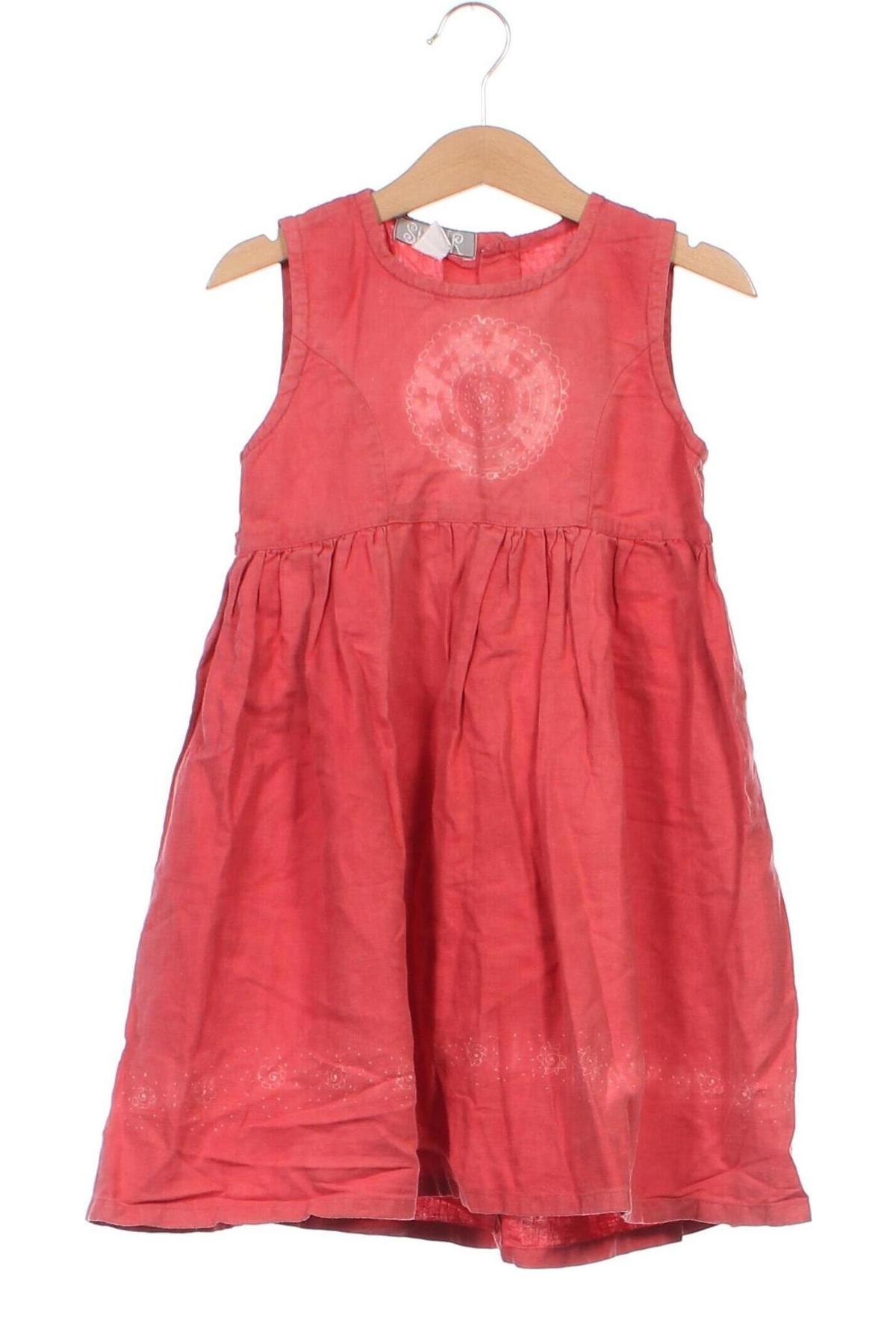 Kinderkleid, Größe 6-7y/ 122-128 cm, Farbe Rot, Preis 12,00 €