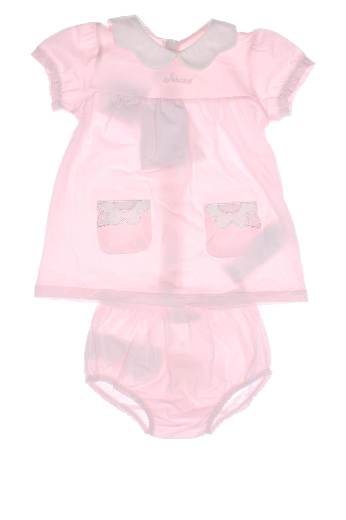 Detské šaty  Chicco, Veľkosť 9-12m/ 74-80 cm, Farba Ružová, Cena  35,57 €