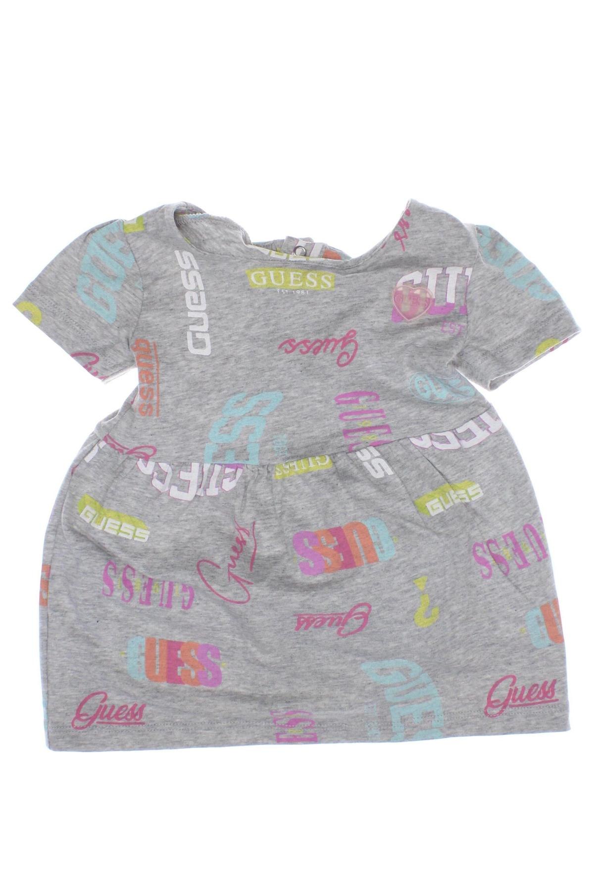 Kinderkleid Guess, Größe 3-6m/ 62-68 cm, Farbe Grau, Preis 25,52 €