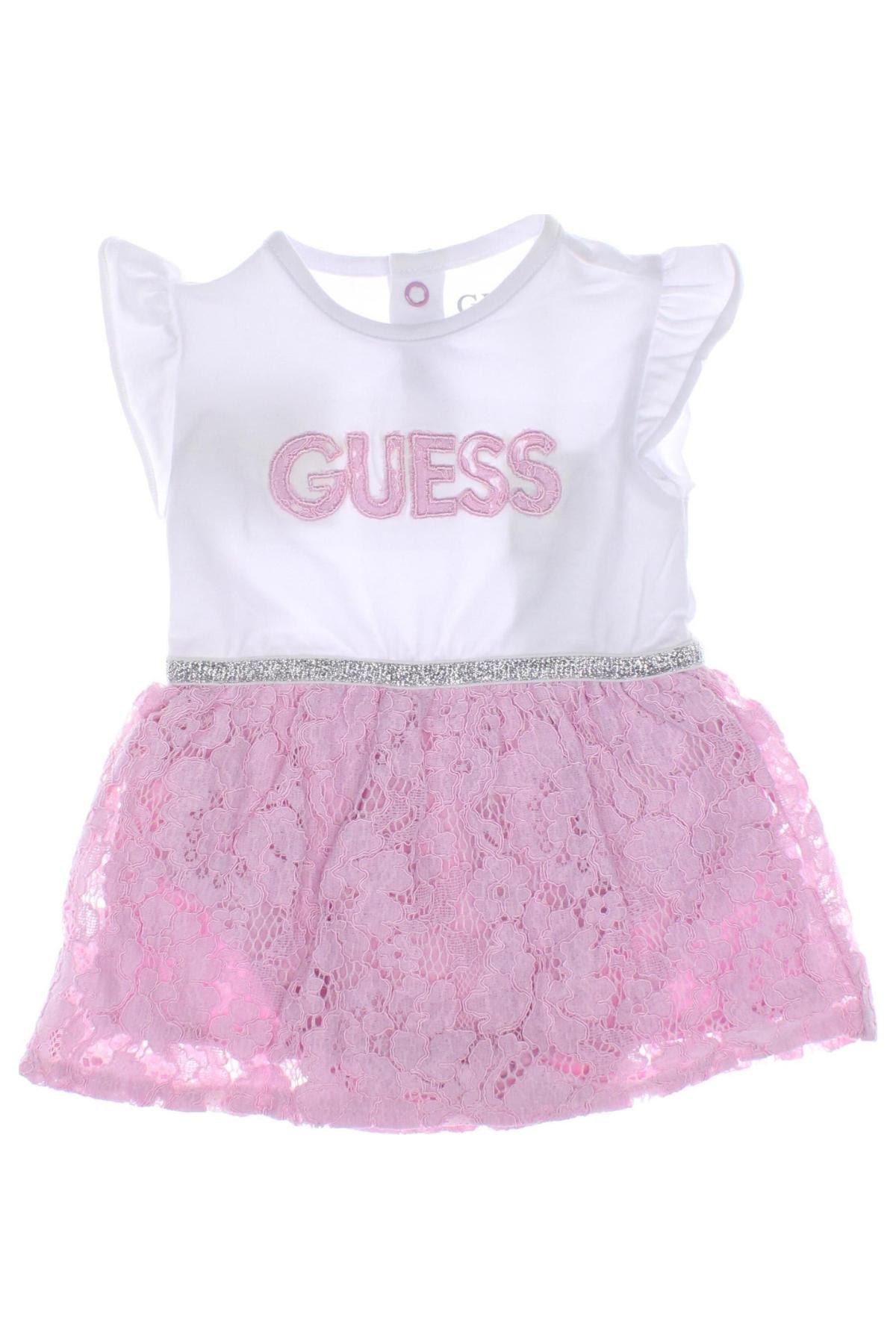 Kinderkleid Guess, Größe 1-2m/ 50-56 cm, Farbe Rosa, Preis 56,19 €