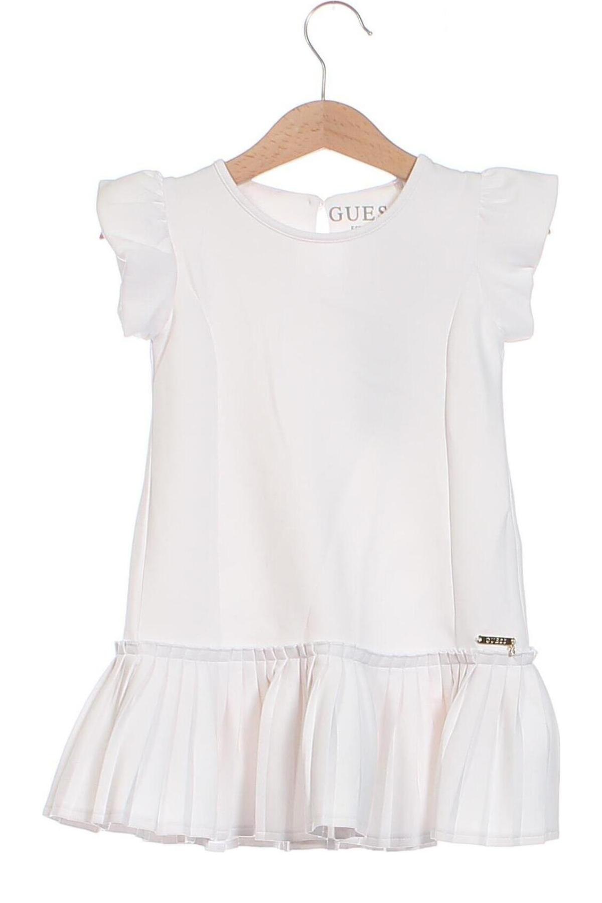 Dětské šaty  Guess, Velikost 18-24m/ 86-98 cm, Barva Bílá, Cena  2 159,00 Kč