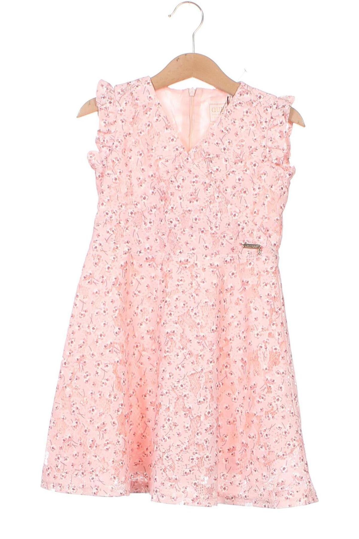 Kinderkleid Guess, Größe 4-5y/ 110-116 cm, Farbe Rosa, Preis € 42,24