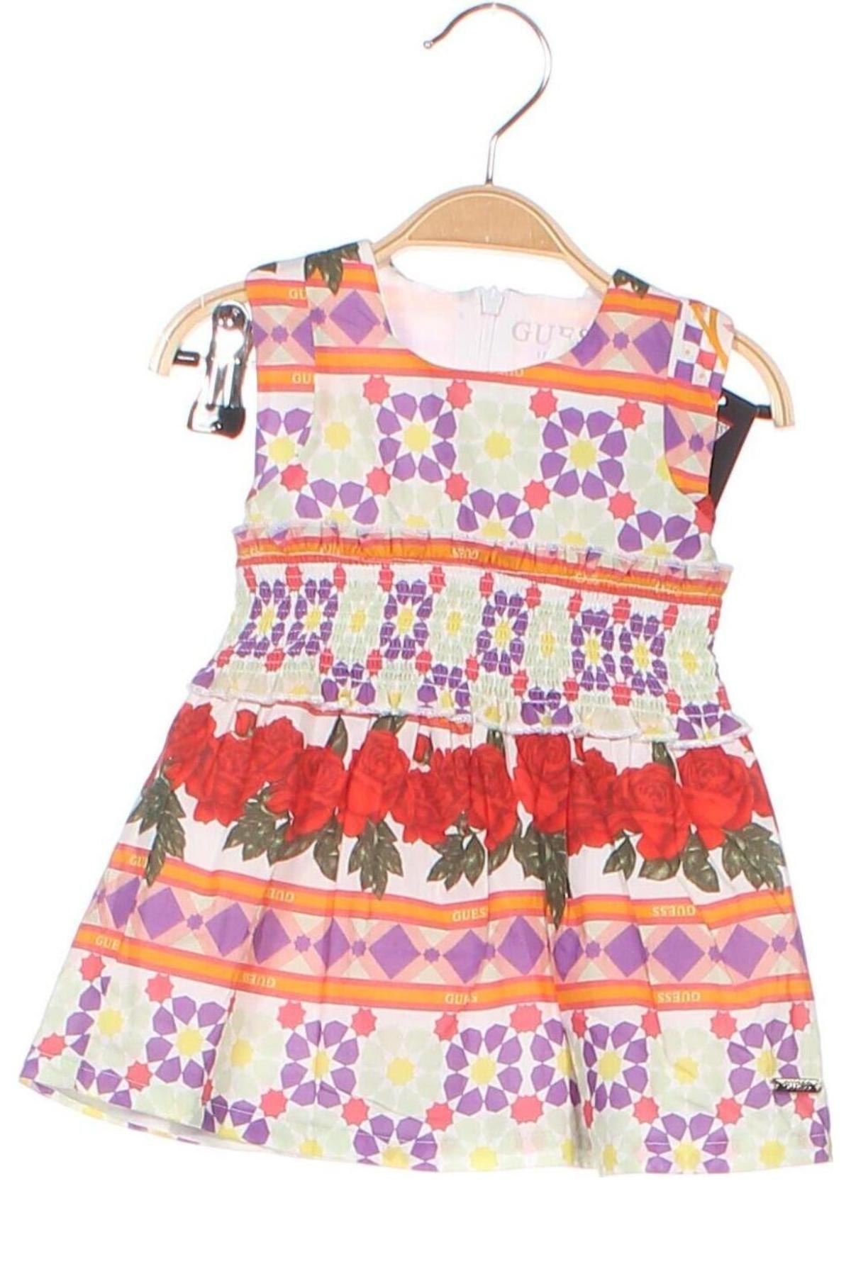 Παιδικό φόρεμα Guess, Μέγεθος 3-6m/ 62-68 εκ., Χρώμα Πολύχρωμο, Τιμή 27,65 €