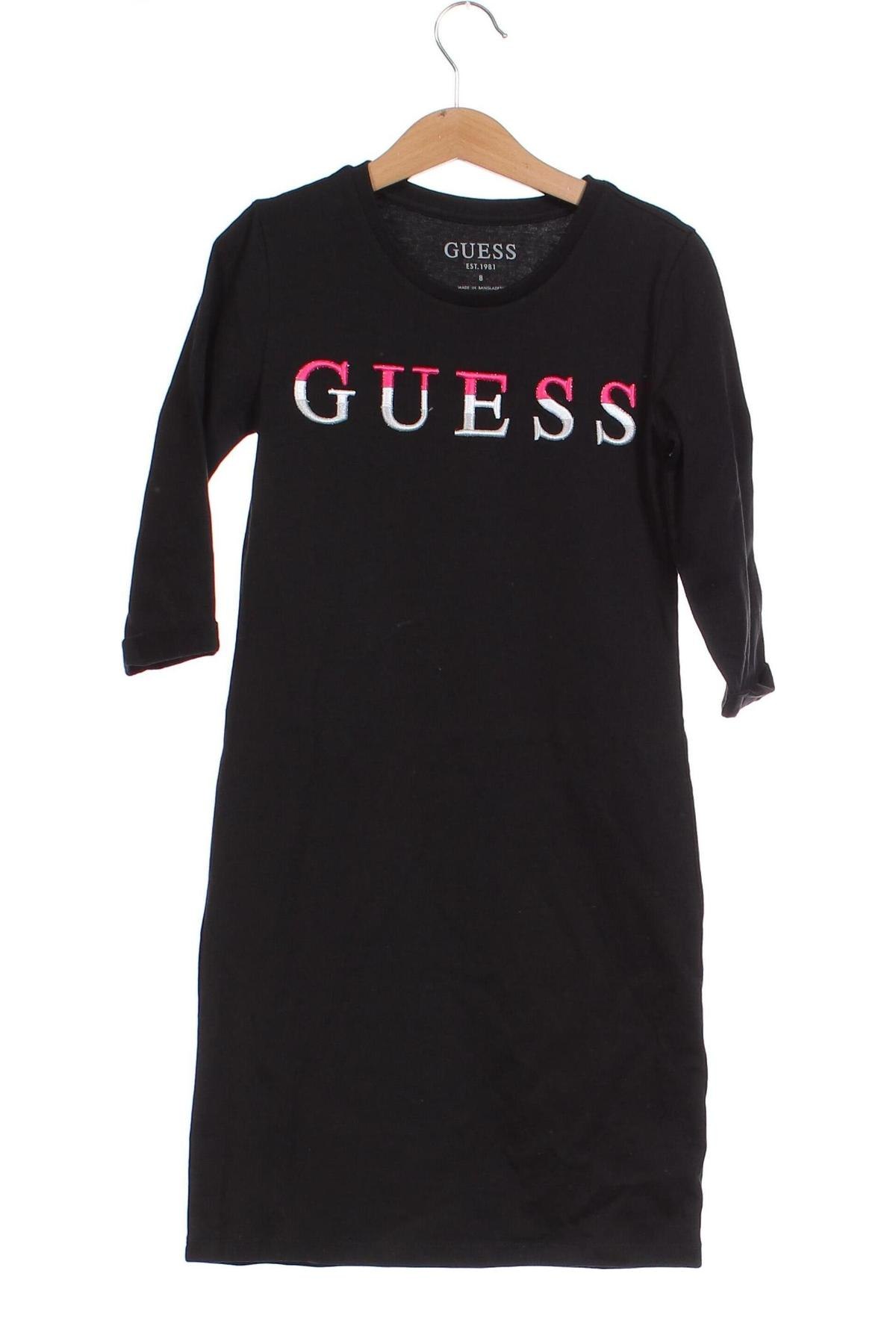 Detské šaty  Guess, Veľkosť 7-8y/ 128-134 cm, Farba Čierna, Cena  76,80 €