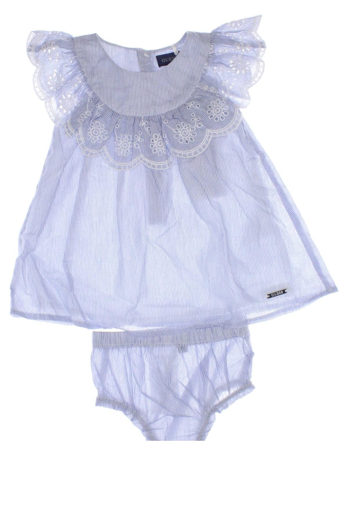Gyerek ruha Guess, Méret 3-6m / 62-68 cm, Szín Kék, Ár 12 674 Ft