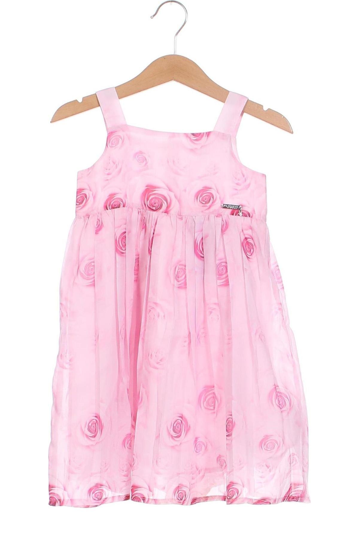 Dziecięca sukienka Guess, Rozmiar 2-3y/ 98-104 cm, Kolor Różowy, Cena 218,43 zł
