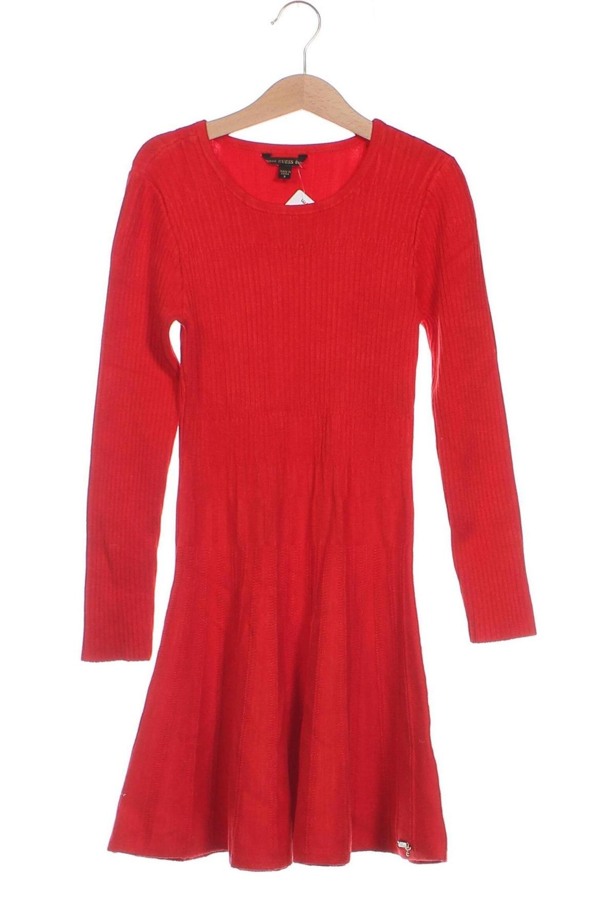 Kinderkleid Guess, Größe 7-8y/ 128-134 cm, Farbe Rot, Preis € 38,40
