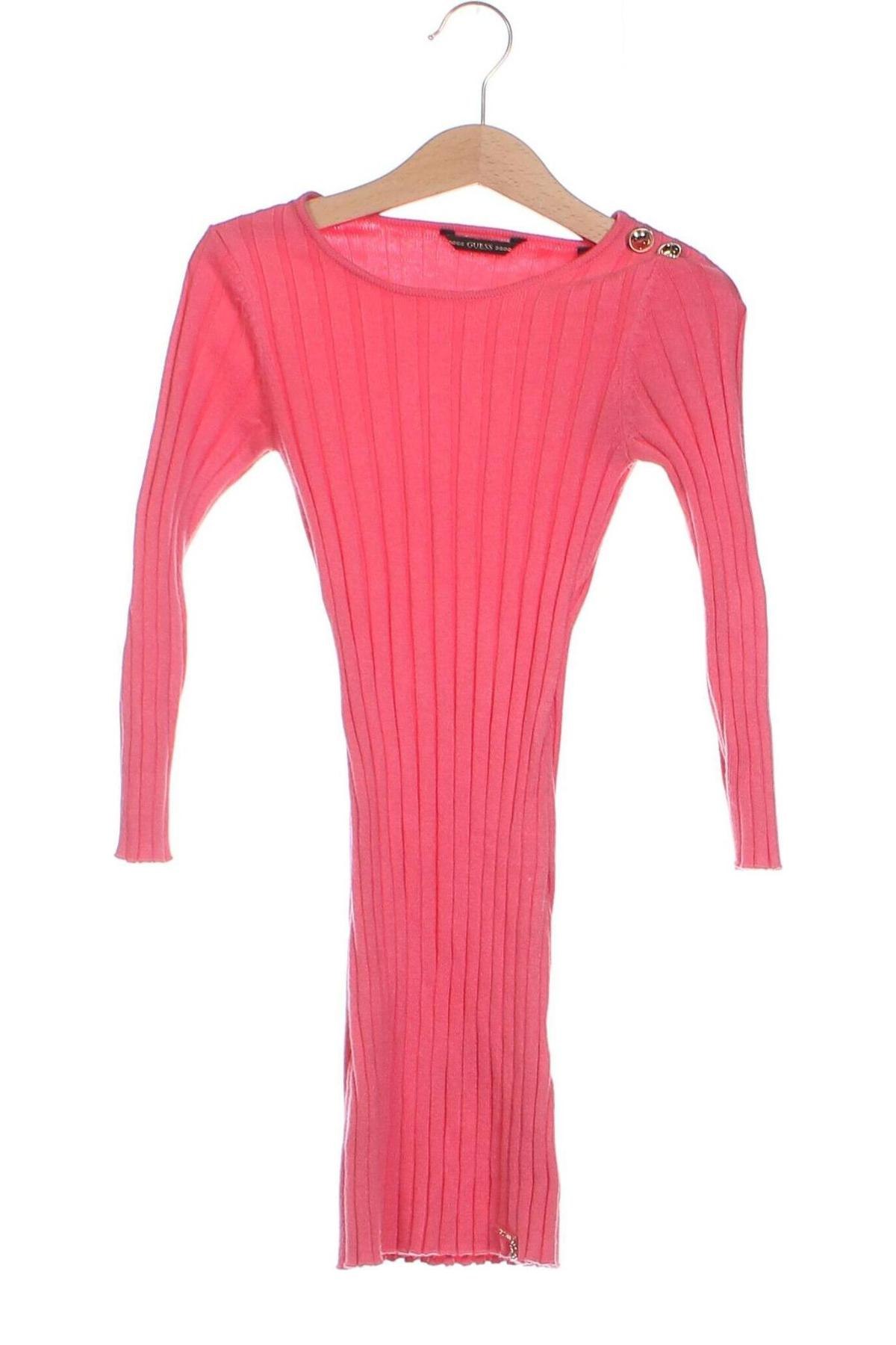 Kinderkleid Guess, Größe 3-4y/ 104-110 cm, Farbe Rosa, Preis 34,56 €