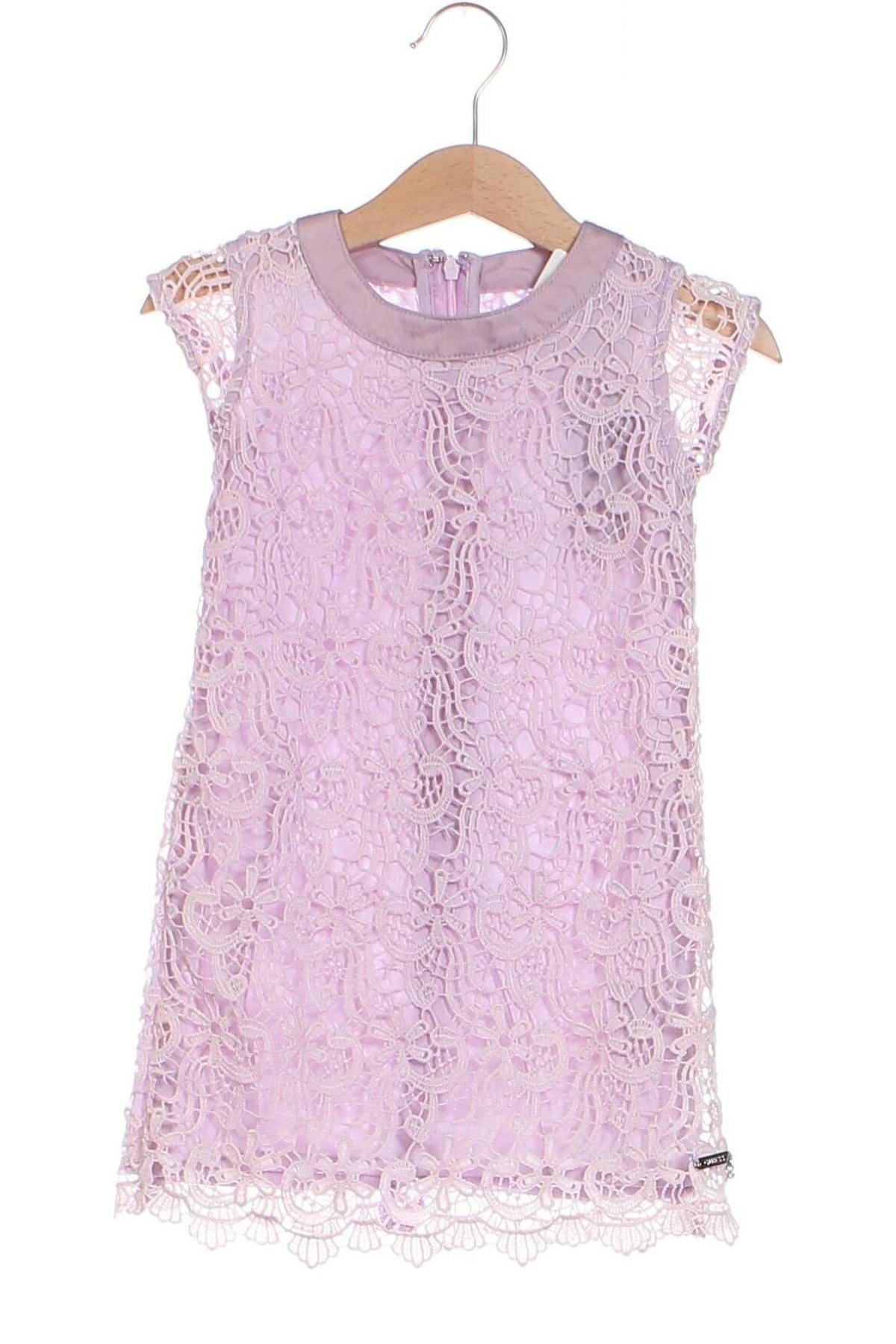 Детска рокля Guess, Размер 18-24m/ 86-98 см, Цвят Лилав, Цена 129,00 лв.