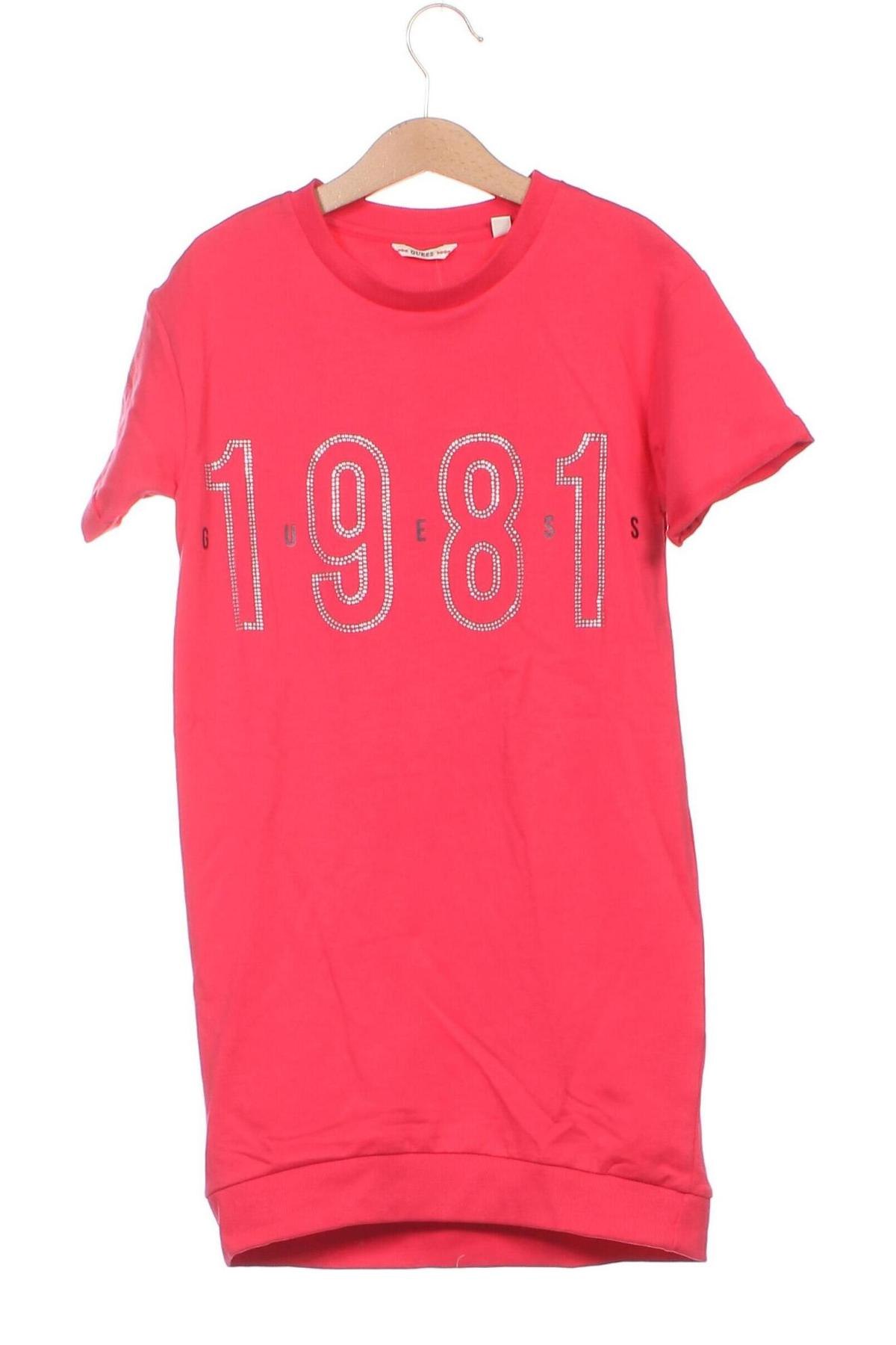 Παιδικό φόρεμα Guess, Μέγεθος 7-8y/ 128-134 εκ., Χρώμα Ρόζ , Τιμή 35,83 €