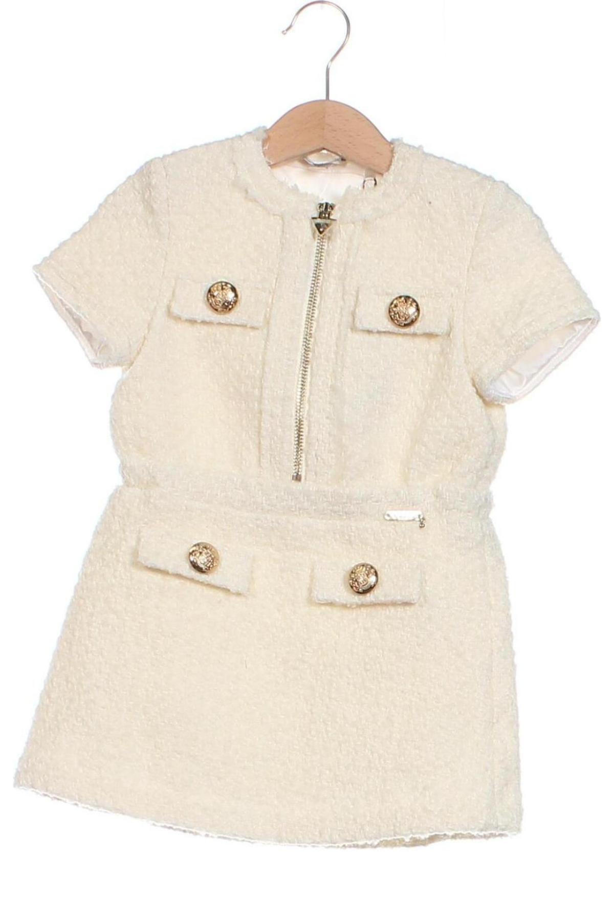 Kinderkleid Guess, Größe 18-24m/ 86-98 cm, Farbe Beige, Preis 76,80 €