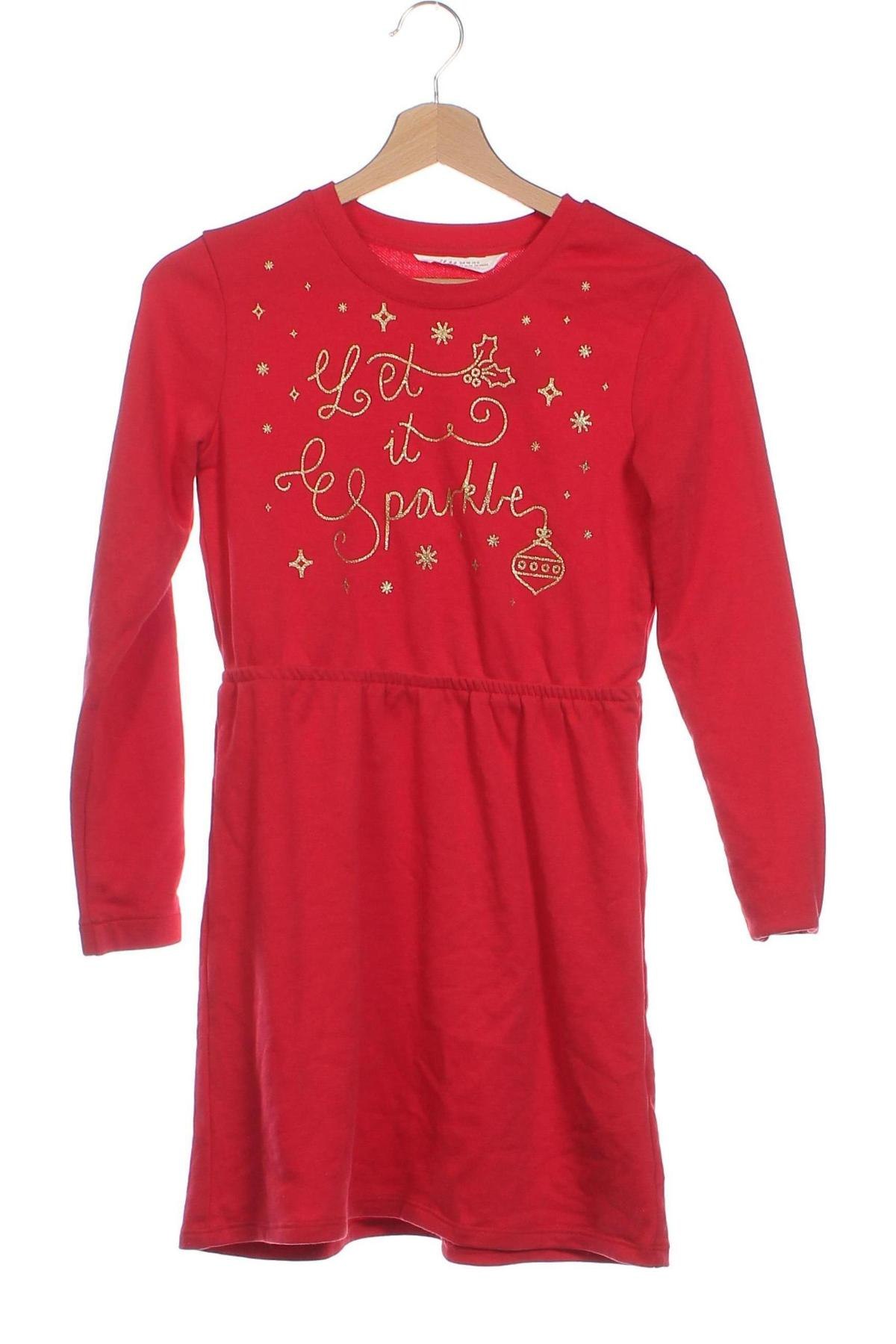 Kinderkleid H&M, Größe 10-11y/ 146-152 cm, Farbe Rot, Preis 11,90 €