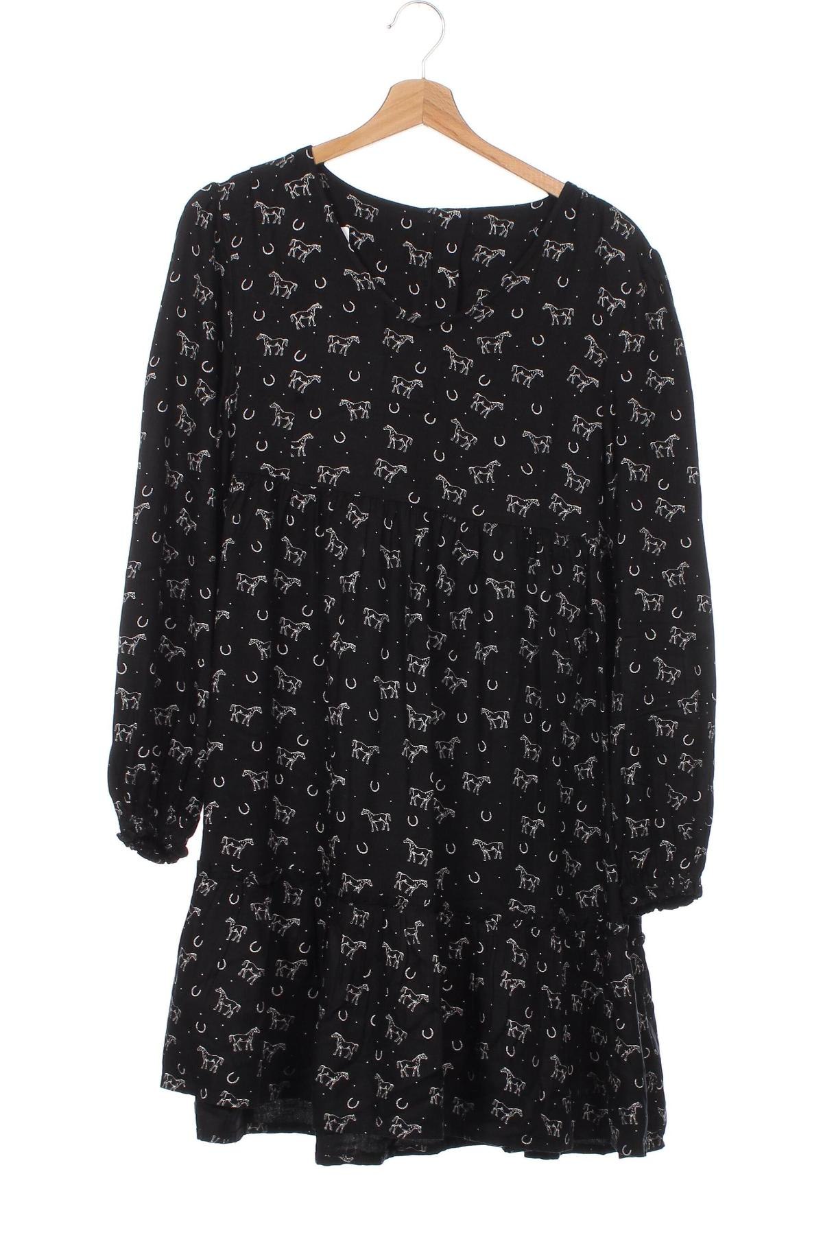Детска рокля Marks & Spencer, Размер 12-13y/ 158-164 см, Цвят Черен, Цена 9,68 лв.