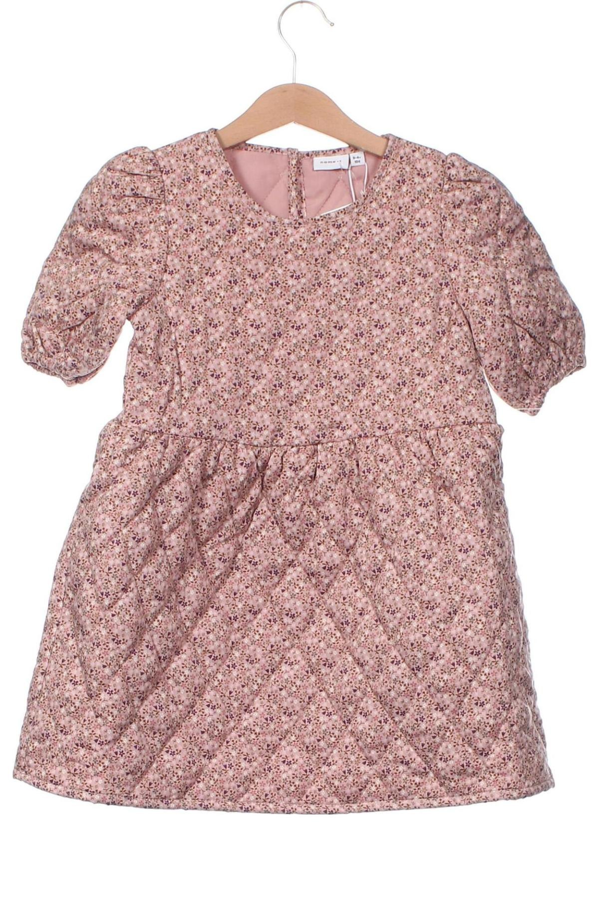 Kinderkleid Name It, Größe 3-4y/ 104-110 cm, Farbe Rosa, Preis € 13,89