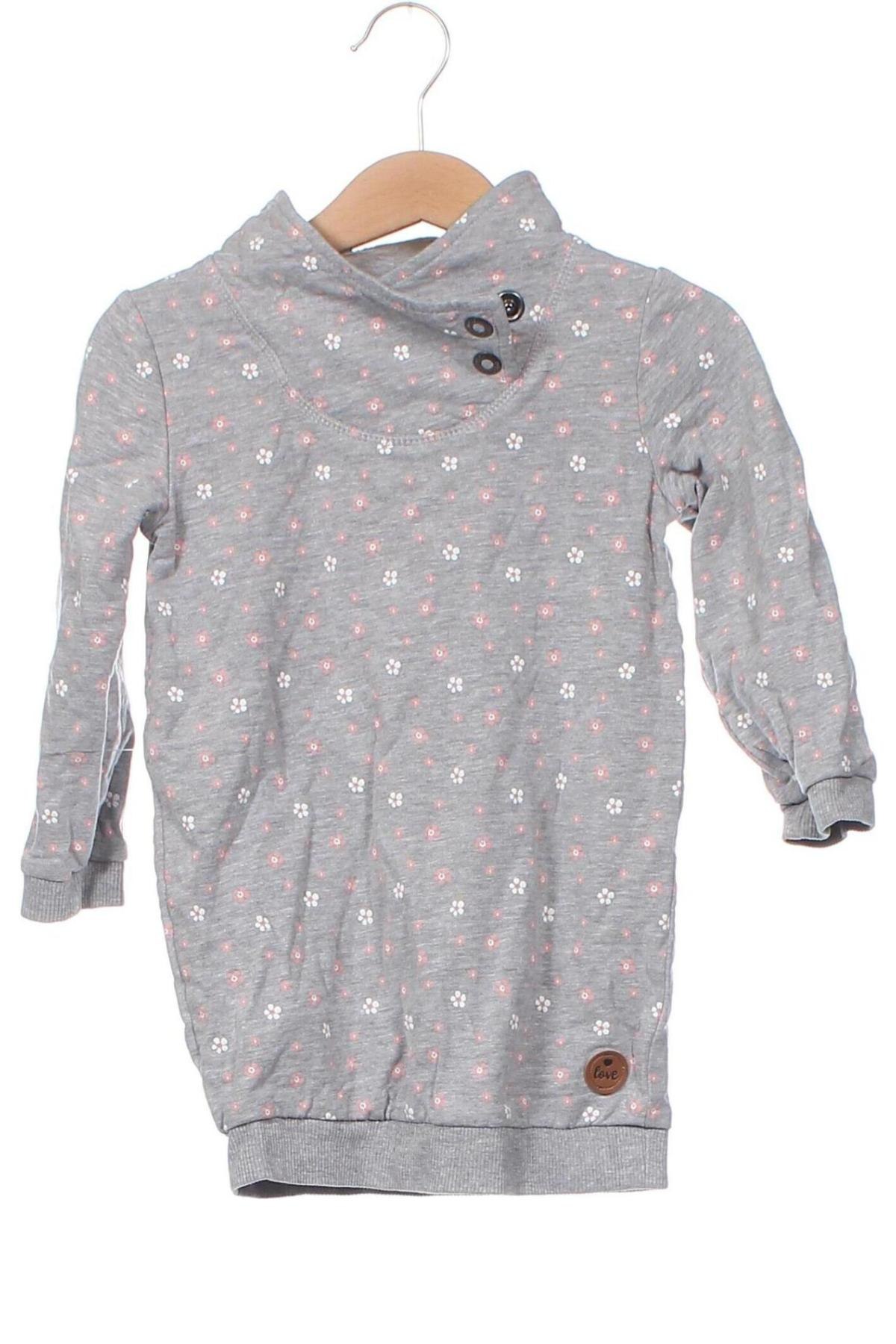 Kinderkleid Topomini, Größe 18-24m/ 86-98 cm, Farbe Grau, Preis 8,14 €