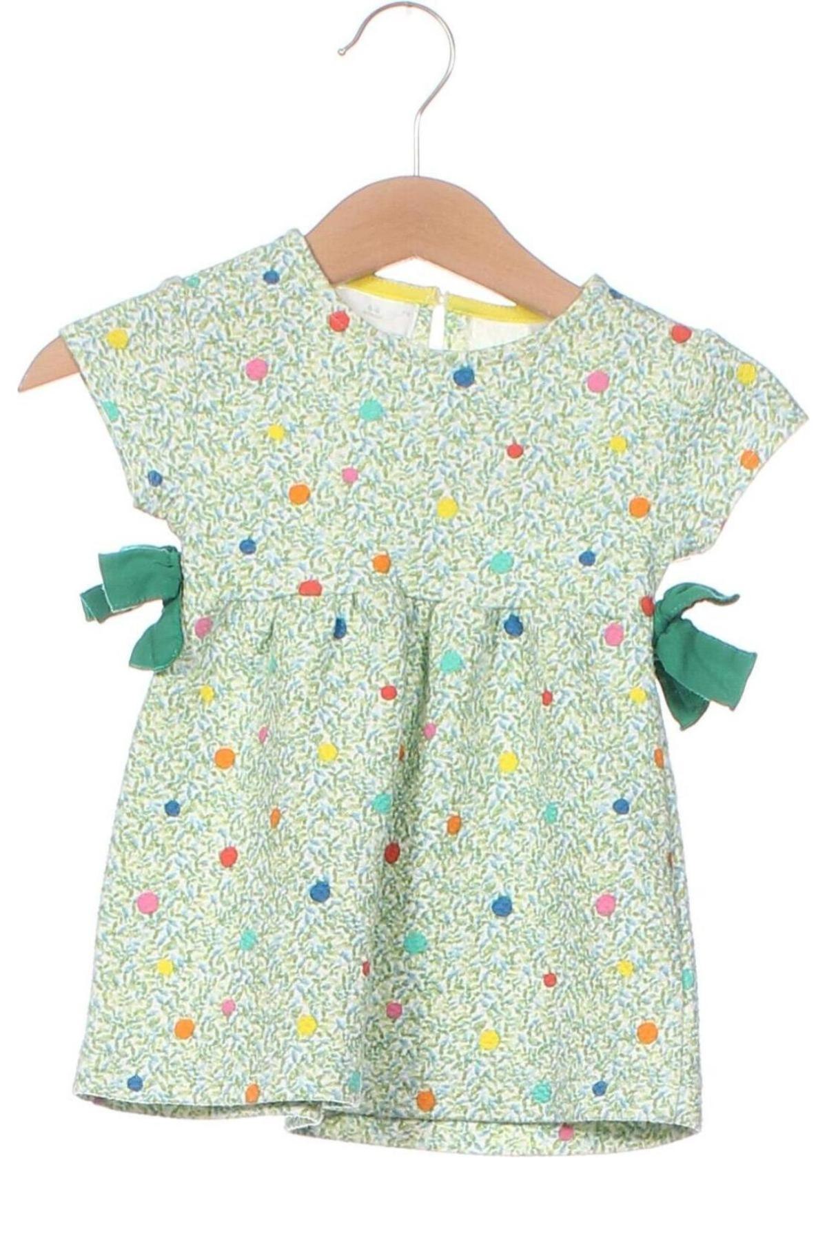 Detské šaty  Zara, Veľkosť 6-9m/ 68-74 cm, Farba Zelená, Cena  6,98 €