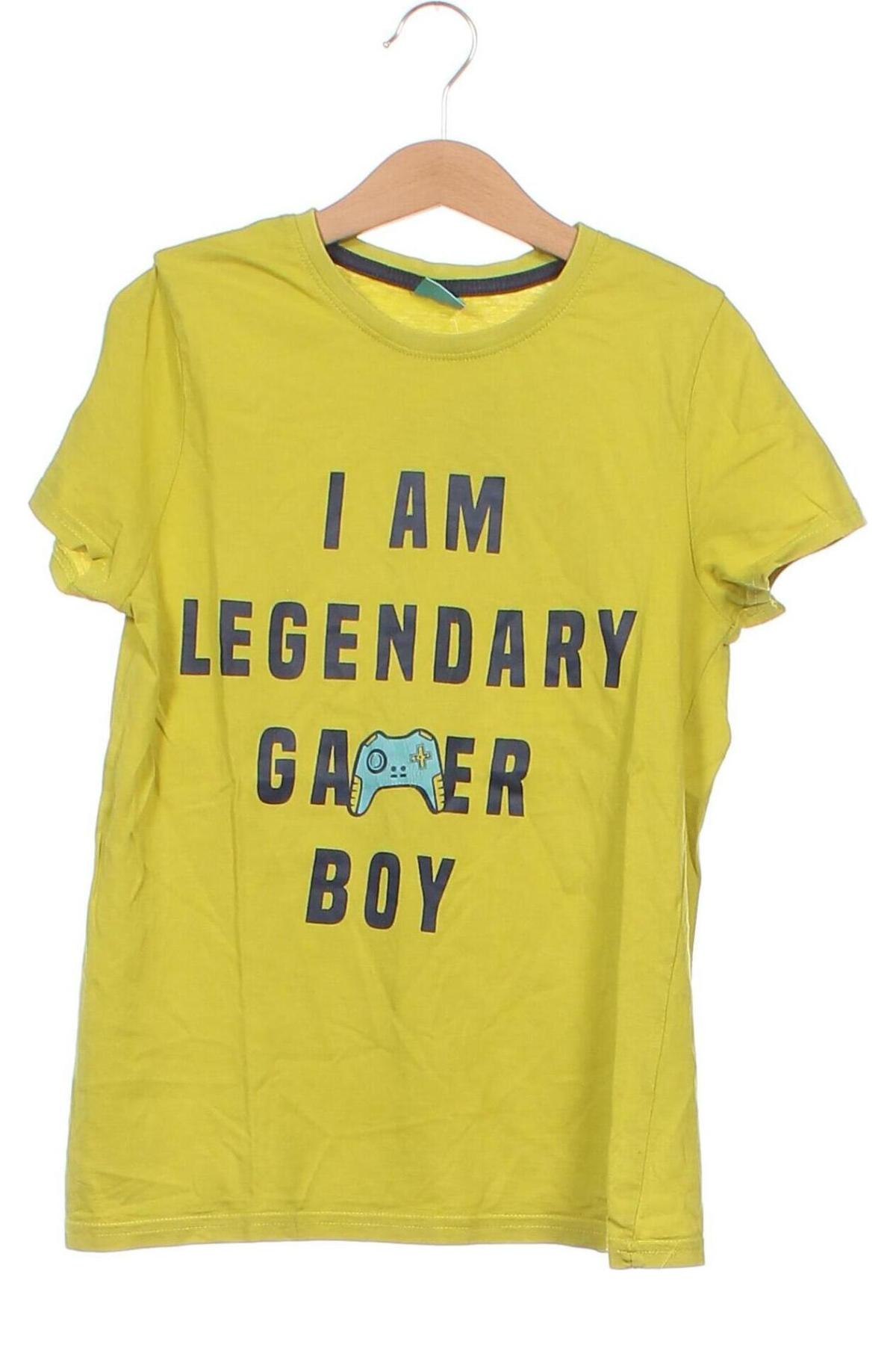 Dětské tričko , Velikost 8-9y/ 134-140 cm, Barva Žlutá, Cena  149,00 Kč