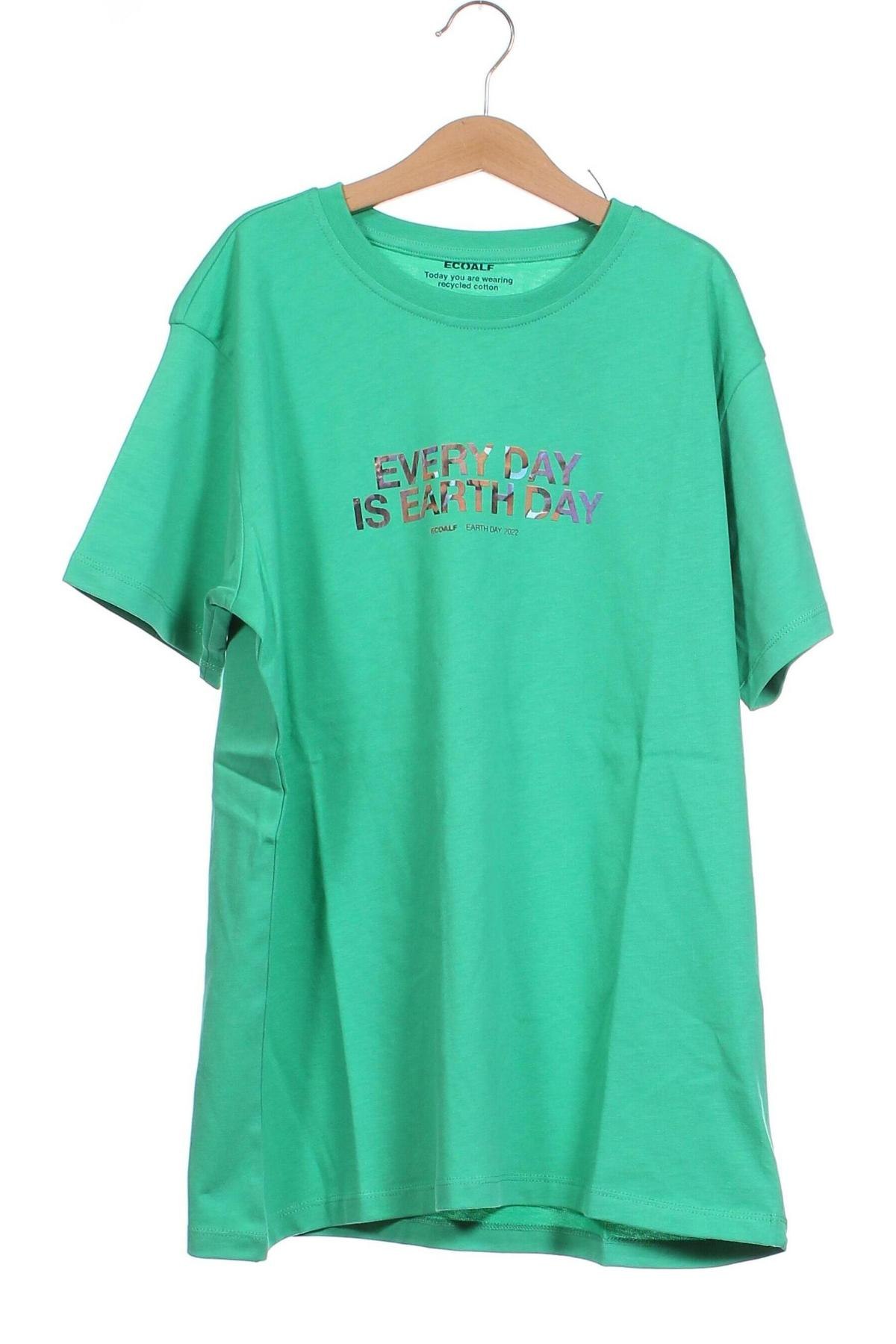 Детска тениска Ecoalf, Размер 15-18y/ 170-176 см, Цвят Зелен, Цена 64,00 лв.