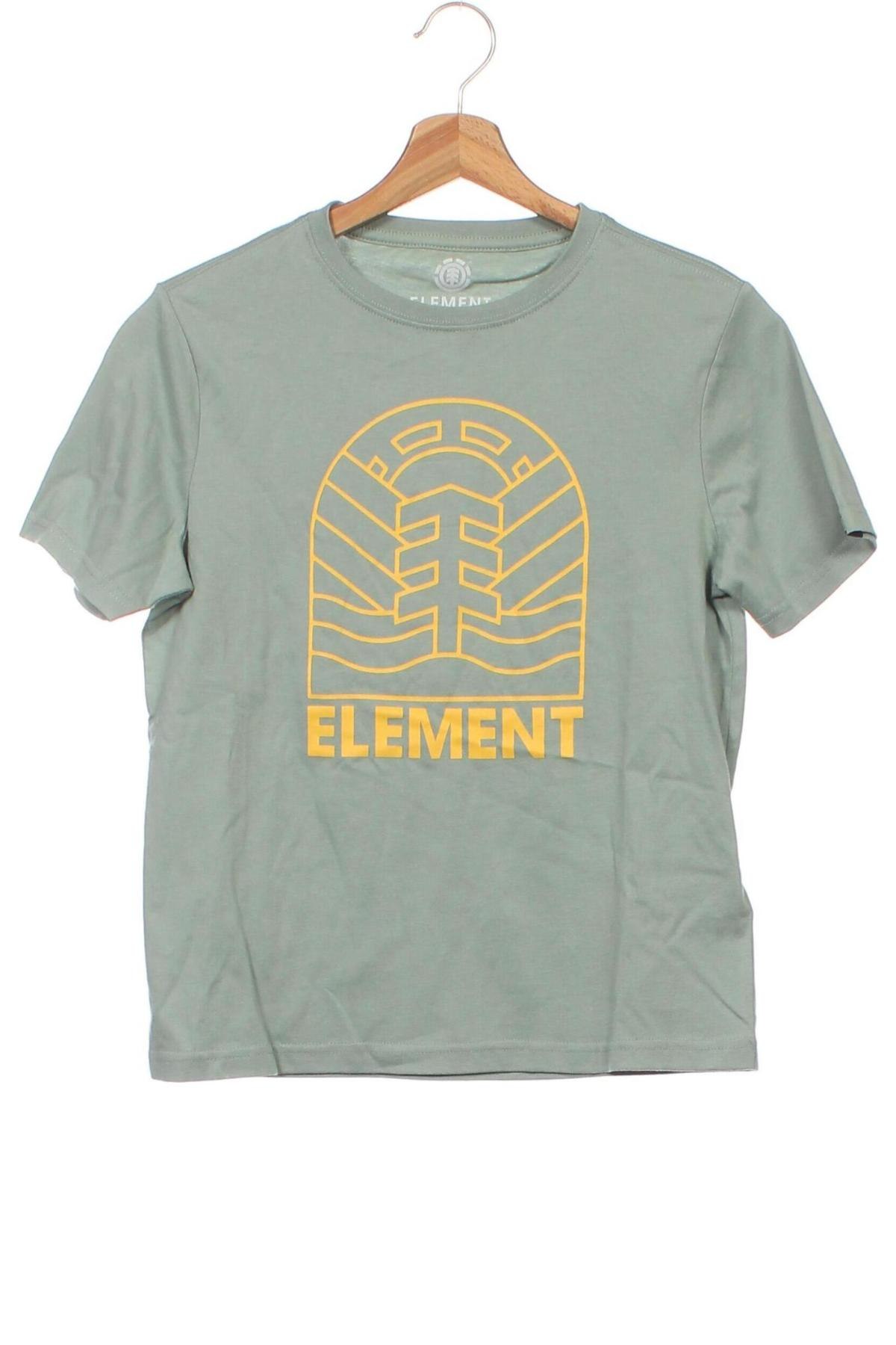 Dziecięcy T-shirt Element, Rozmiar 11-12y/ 152-158 cm, Kolor Zielony, Cena 87,96 zł
