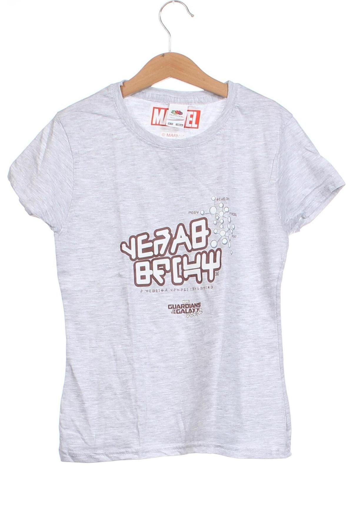 Dziecięcy T-shirt Fruit Of The Loom, Rozmiar 9-10y/ 140-146 cm, Kolor Szary, Cena 42,65 zł