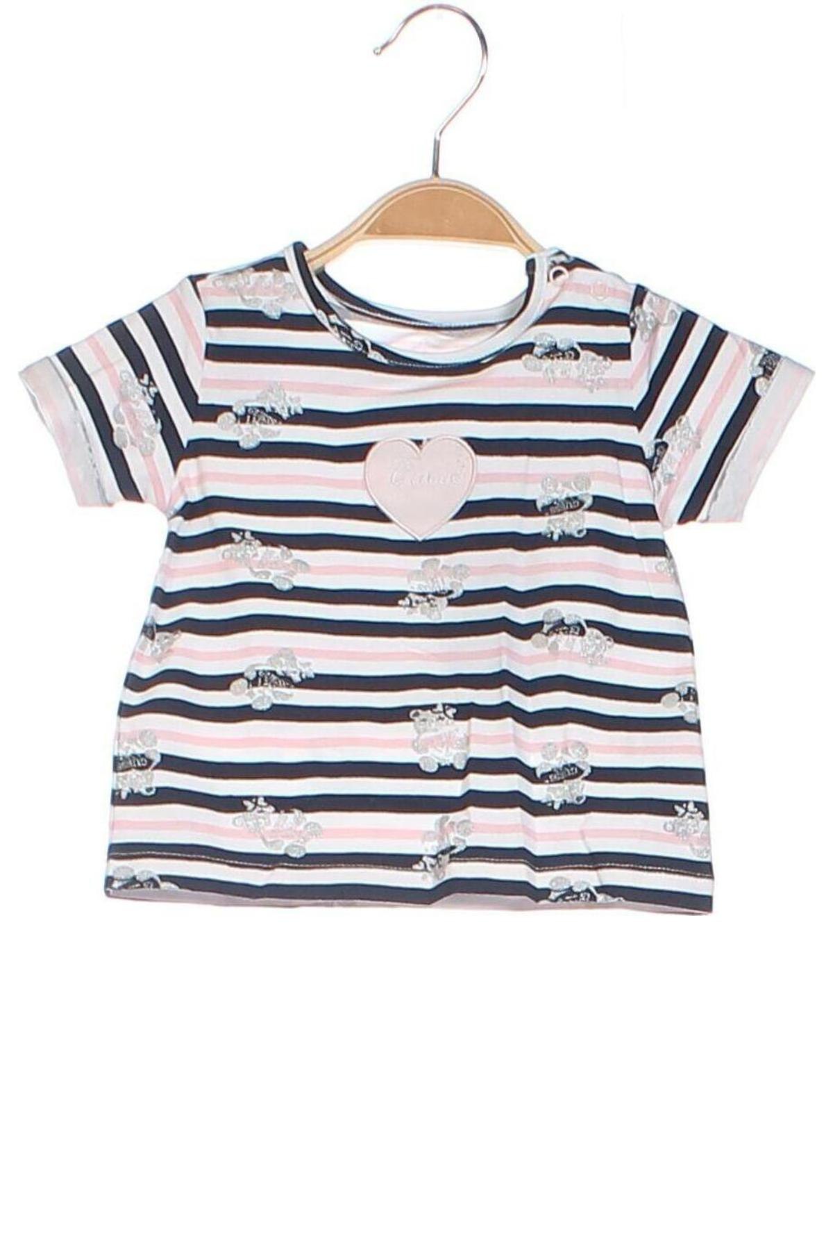 Детска тениска Guess, Размер 3-6m/ 62-68 см, Цвят Многоцветен, Цена 13,80 лв.
