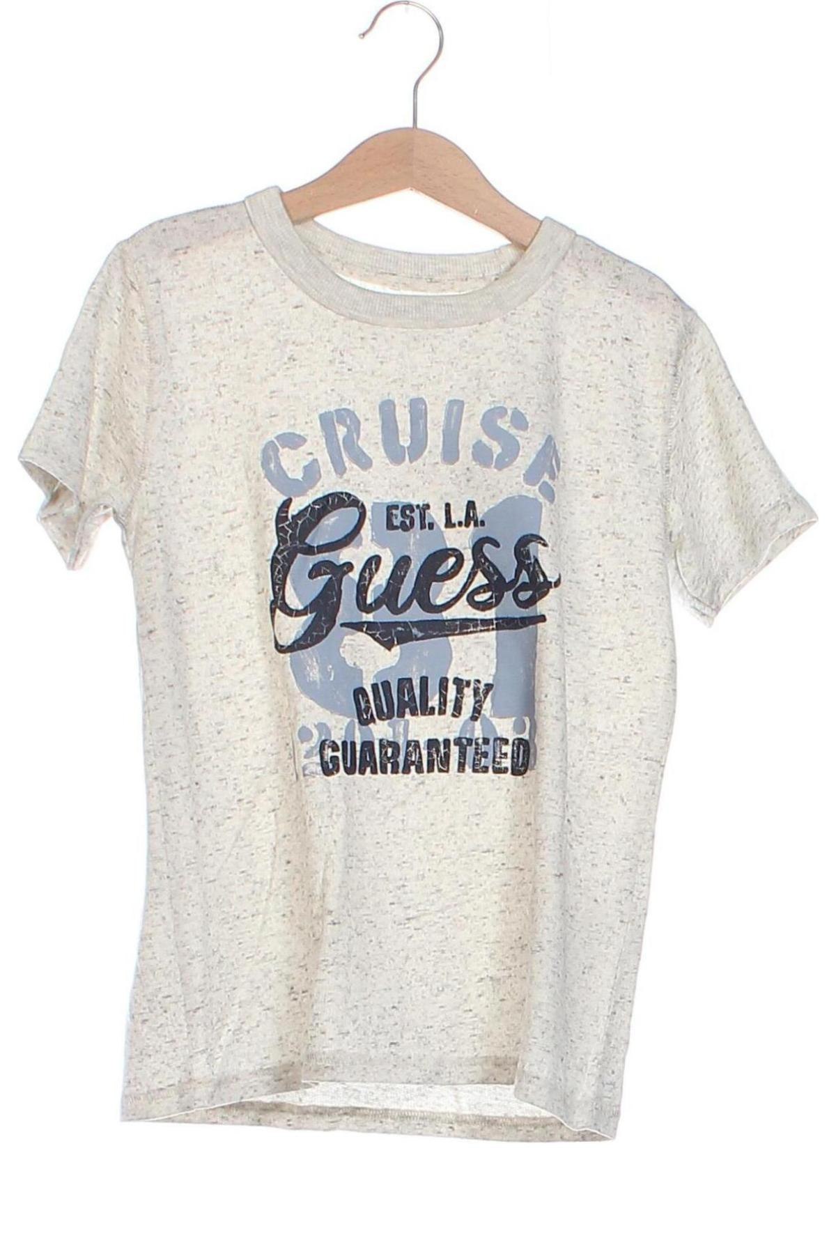 Tricou pentru copii Guess, Mărime 7-8y/ 128-134 cm, Culoare Gri, Preț 121,05 Lei
