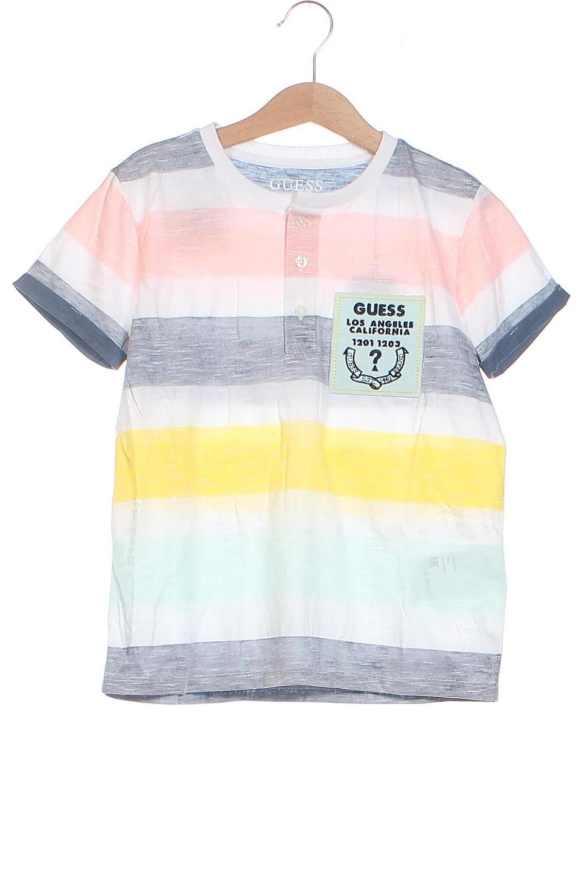 Dziecięcy T-shirt Guess, Rozmiar 7-8y/ 128-134 cm, Kolor Kolorowy, Cena 122,61 zł