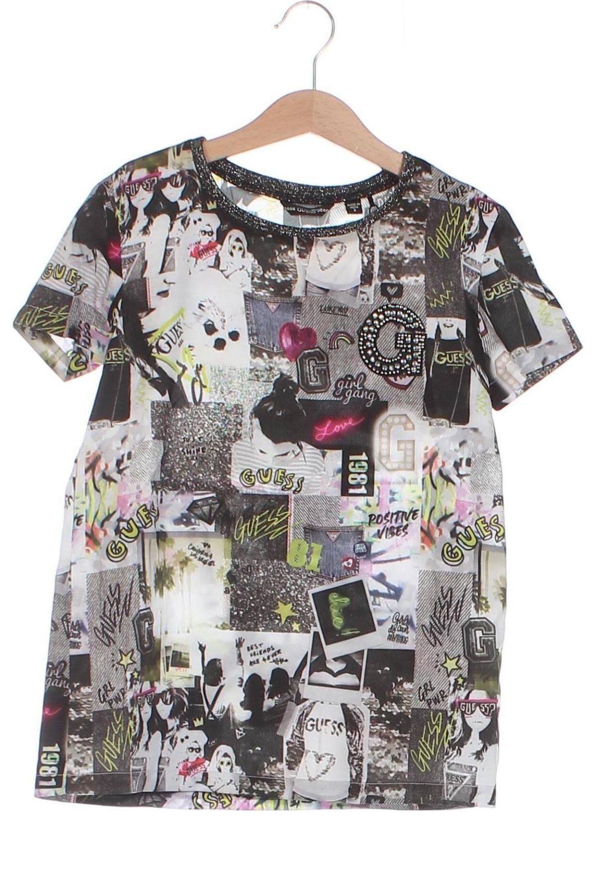 Kinder T-Shirt Guess, Größe 7-8y/ 128-134 cm, Farbe Mehrfarbig, Preis 23,71 €
