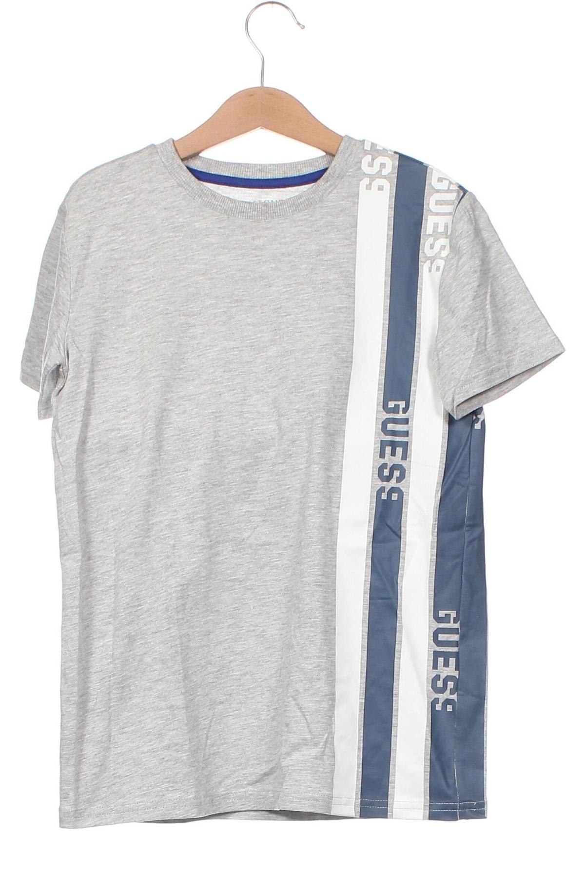 Kinder T-Shirt Guess, Größe 7-8y/ 128-134 cm, Farbe Grau, Preis 23,71 €