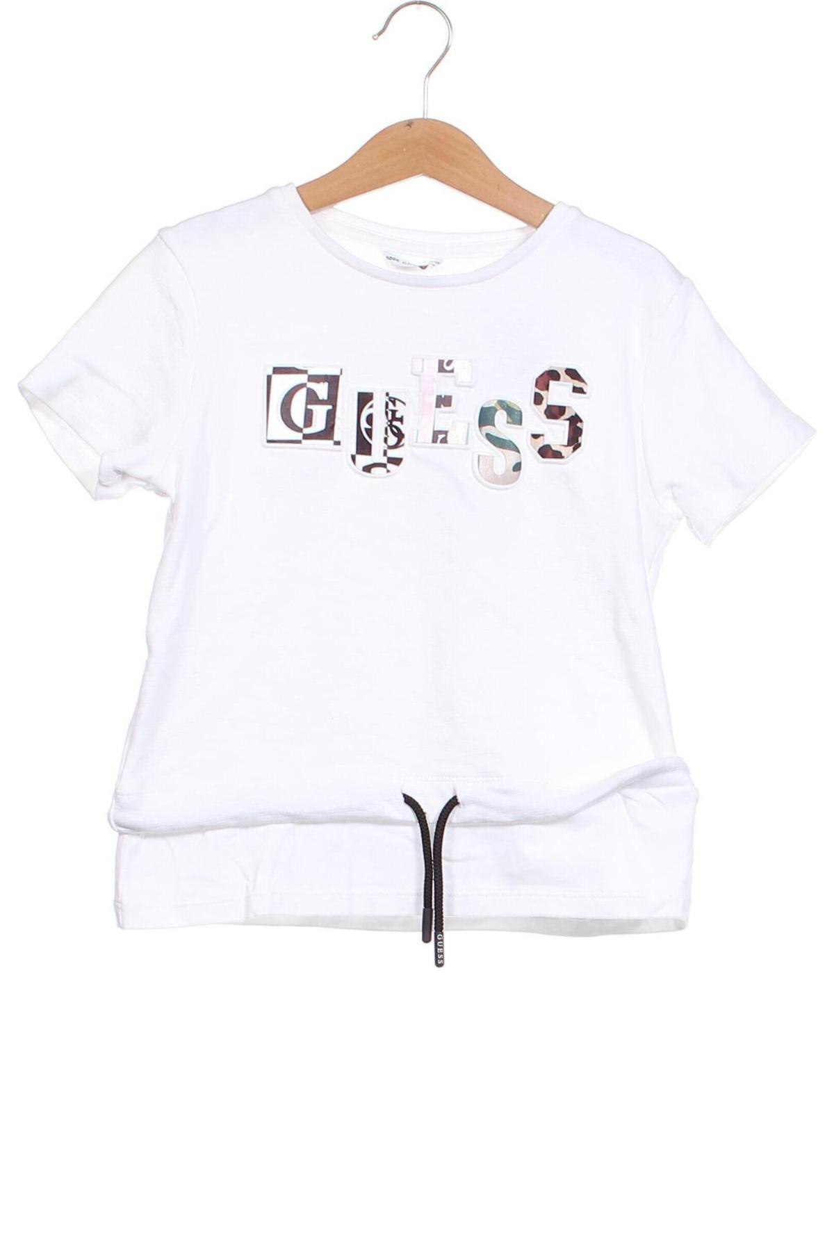 Detské tričko Guess, Veľkosť 7-8y/ 128-134 cm, Farba Biela, Cena  23,71 €