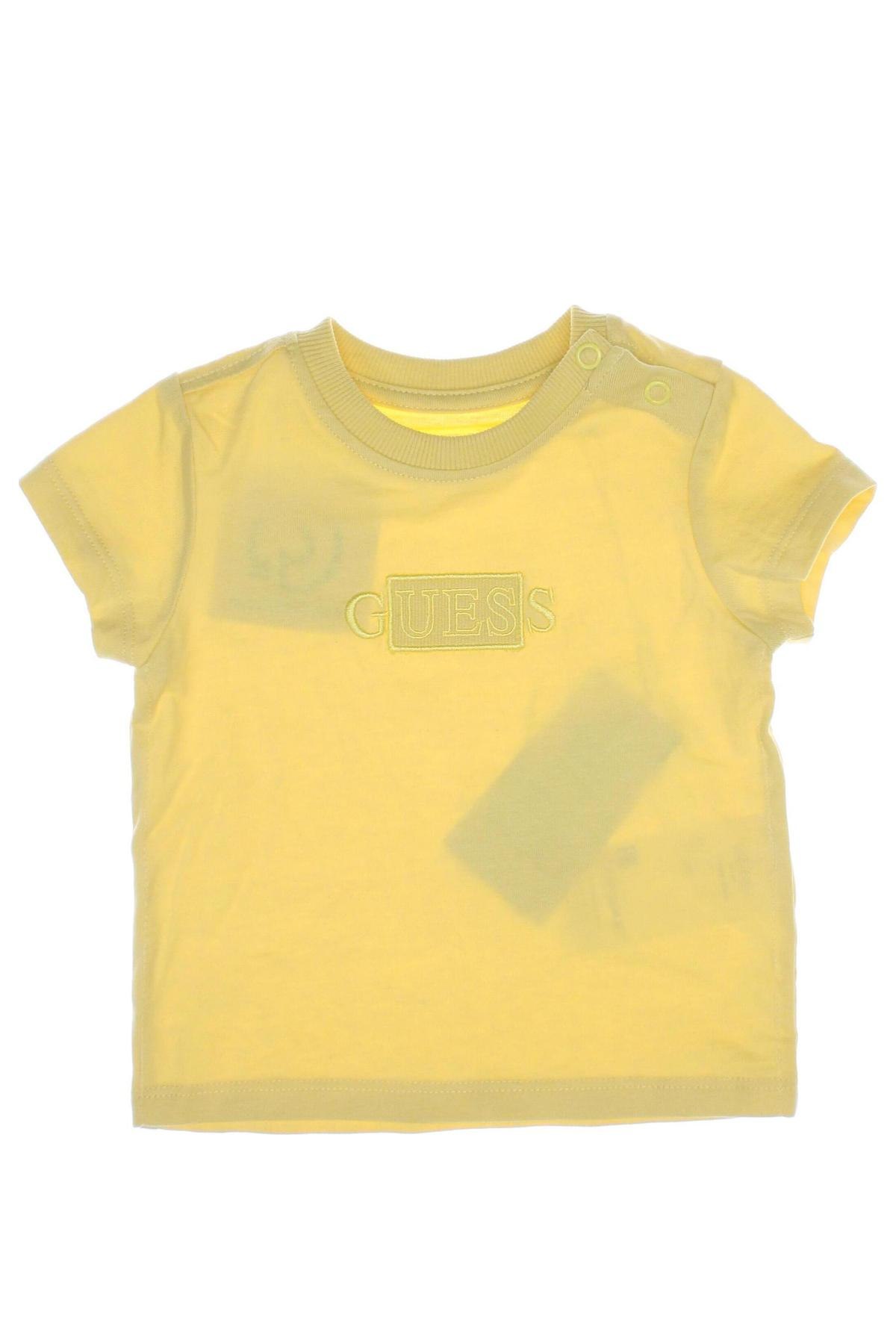 Kinder T-Shirt Guess, Größe 3-6m/ 62-68 cm, Farbe Gelb, Preis € 23,71