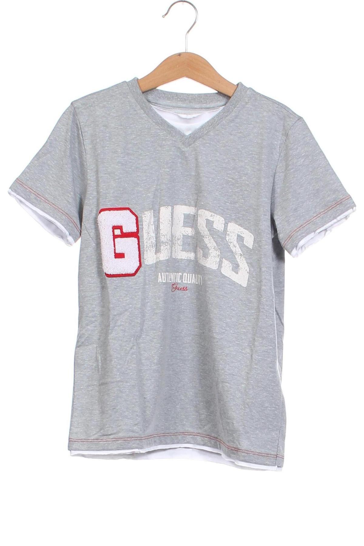 Tricou pentru copii Guess, Mărime 7-8y/ 128-134 cm, Culoare Gri, Preț 121,05 Lei