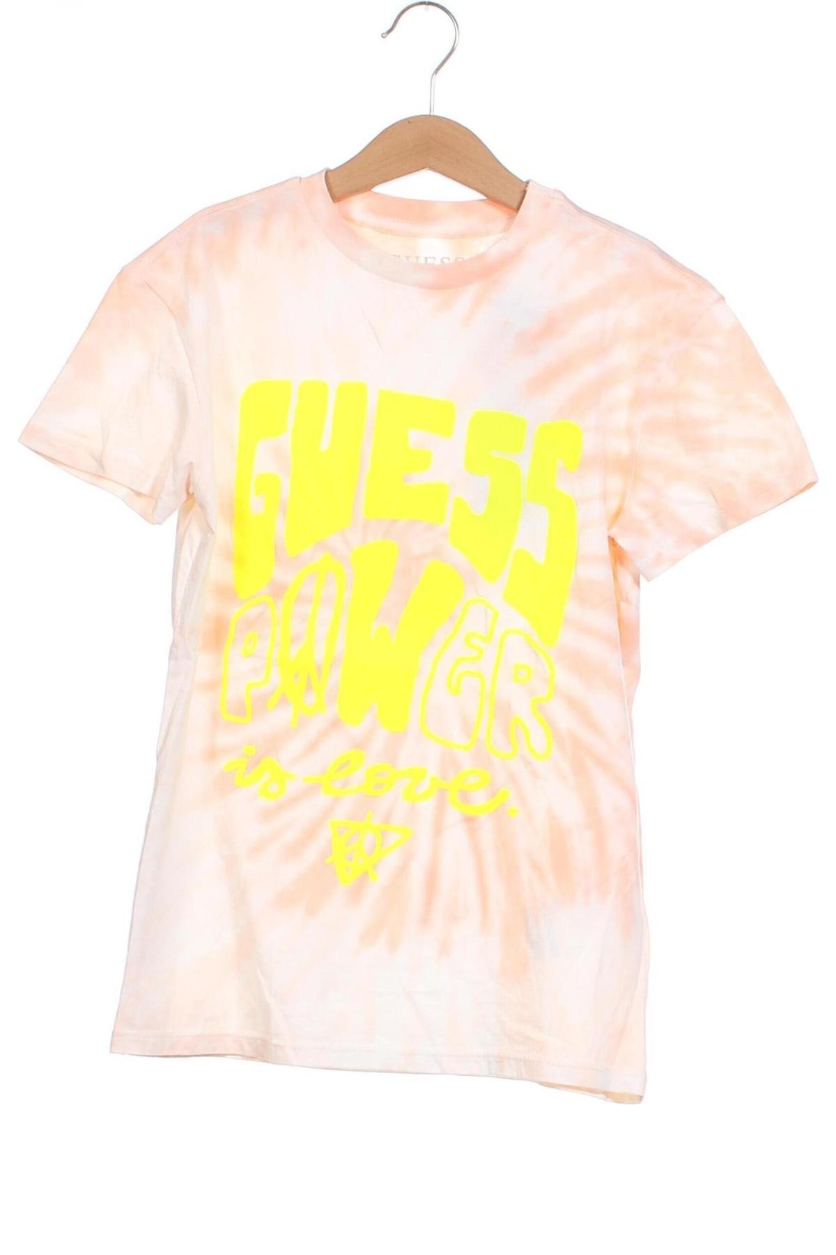 Tricou pentru copii Guess, Mărime 8-9y/ 134-140 cm, Culoare Roz, Preț 121,05 Lei