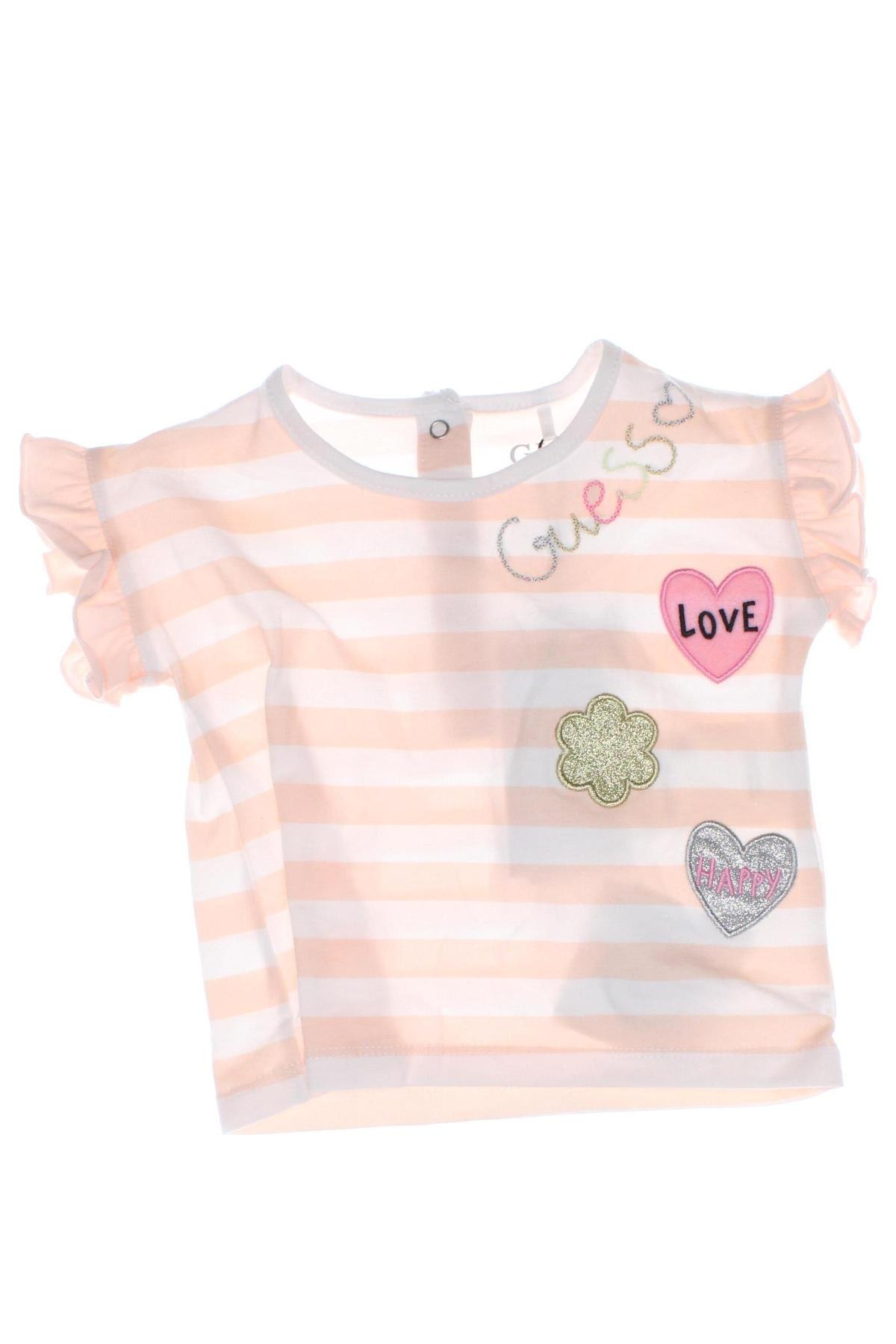 Детска тениска Guess, Размер 3-6m/ 62-68 см, Цвят Многоцветен, Цена 46,00 лв.