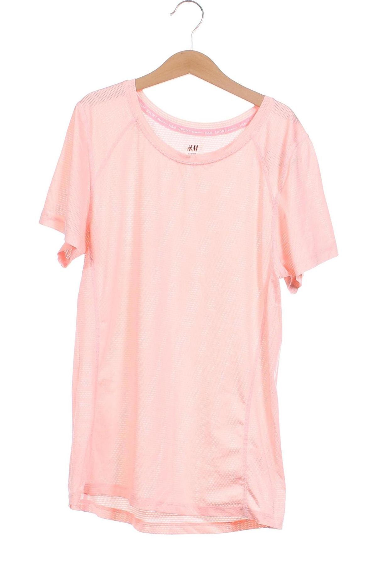 Dětské tričko  H&M Sport, Velikost 14-15y/ 168-170 cm, Barva Růžová, Cena  335,00 Kč