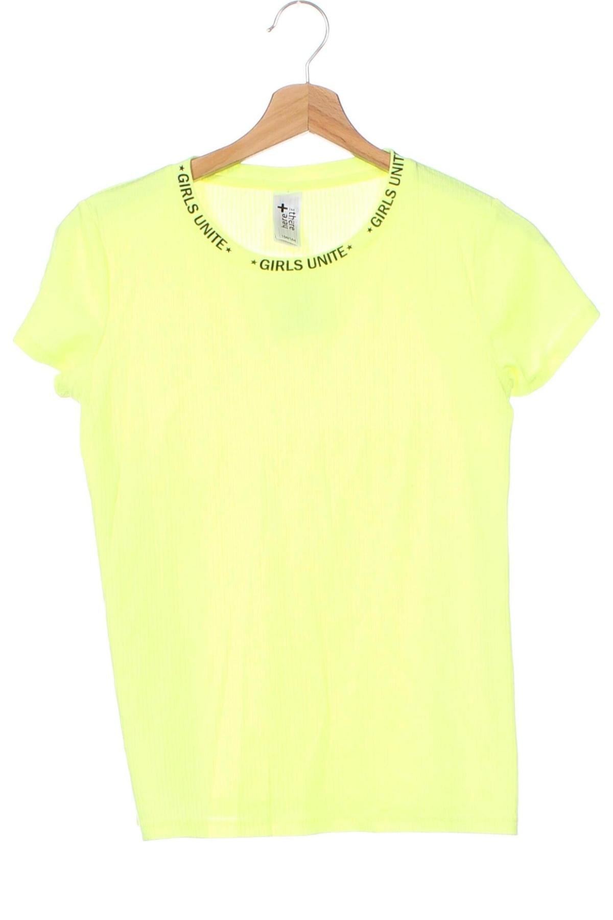 Kinder T-Shirt Here+There, Größe 12-13y/ 158-164 cm, Farbe Gelb, Preis € 6,14