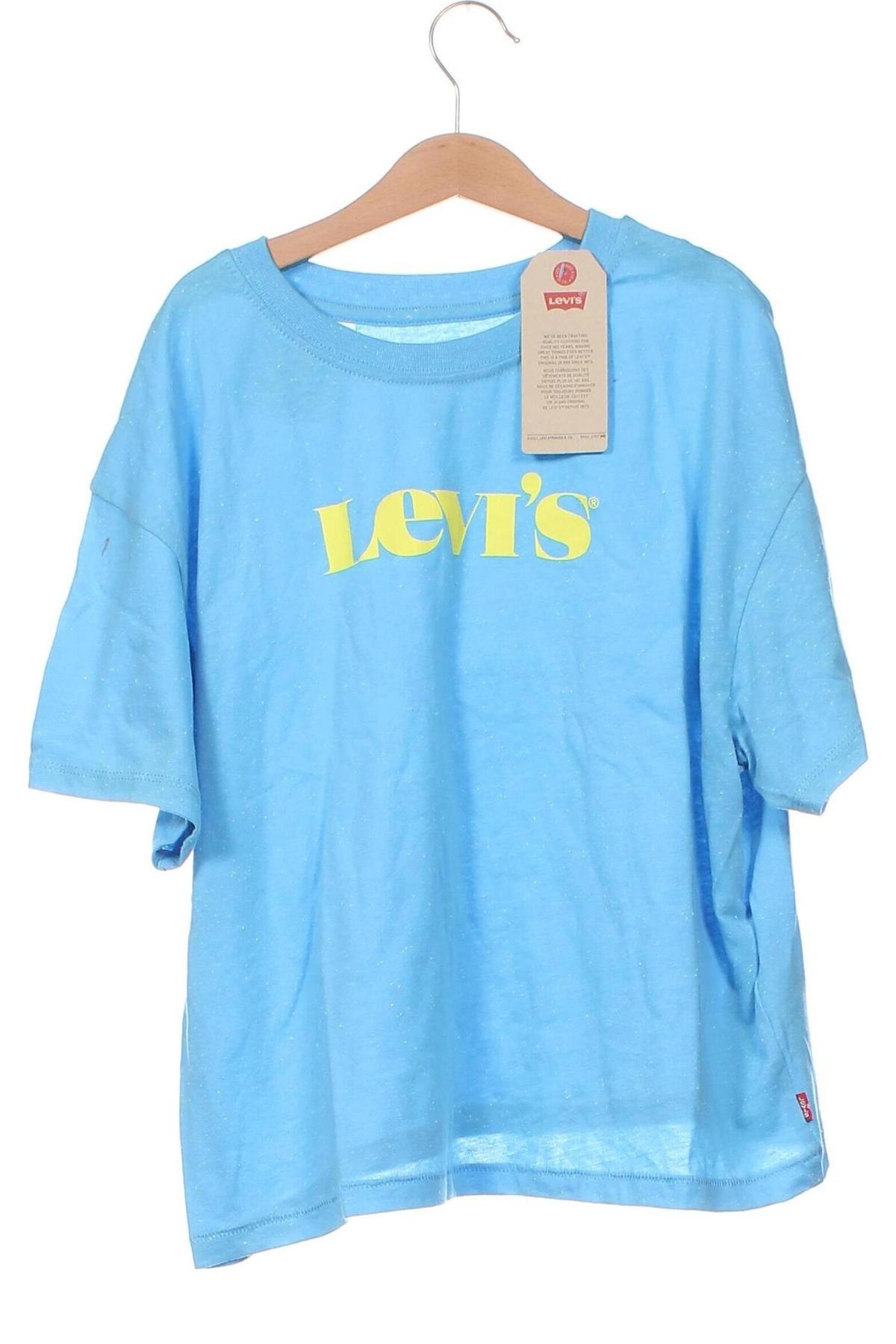 Παιδικό μπλουζάκι Levi's, Μέγεθος 12-13y/ 158-164 εκ., Χρώμα Μπλέ, Τιμή 6,31 €