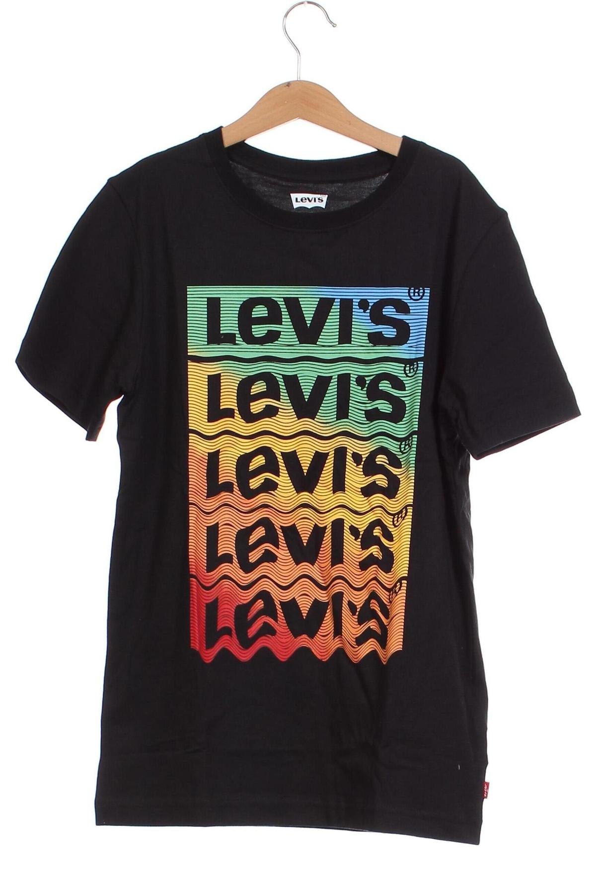 Kinder T-Shirt Levi's, Größe 13-14y/ 164-168 cm, Farbe Schwarz, Preis € 26,29