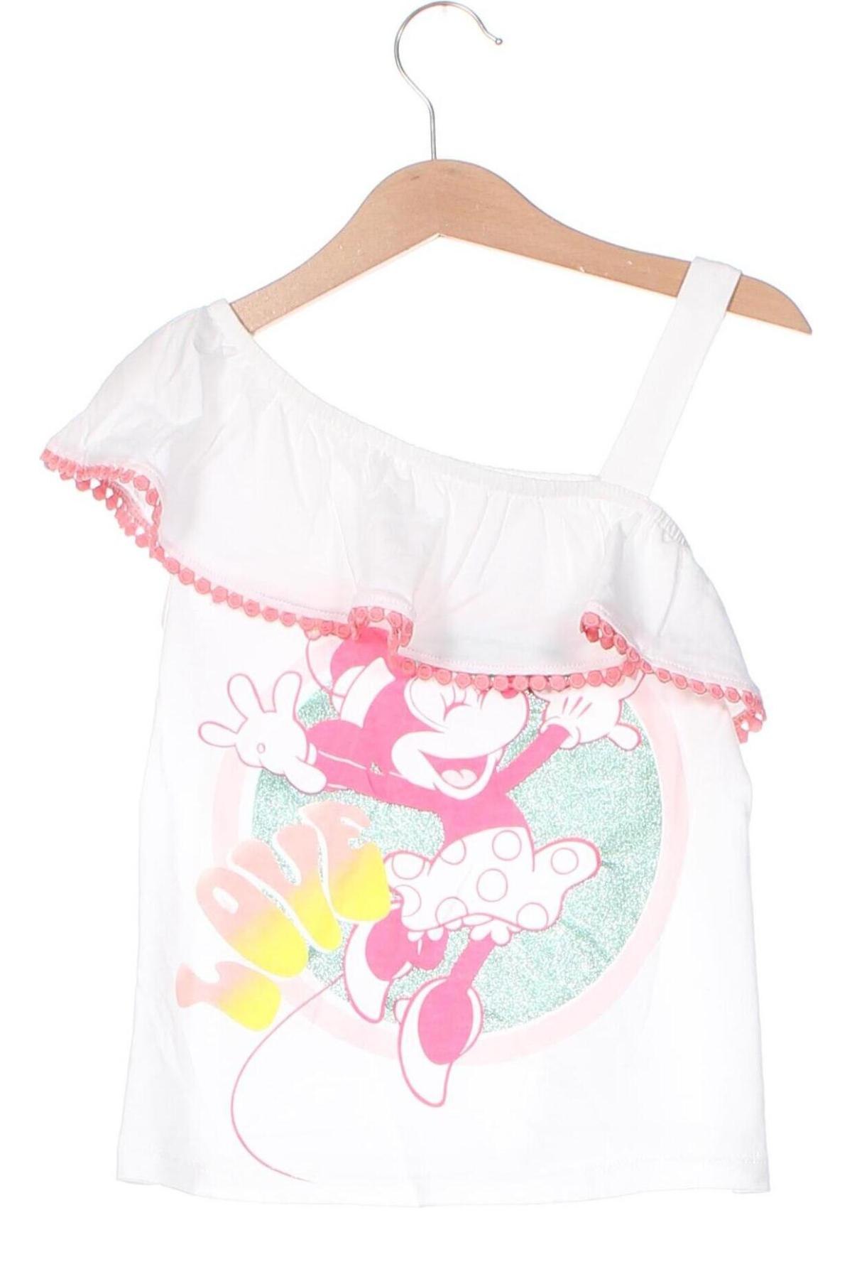 Dziecięcy T-shirt Minnie Mouse, Rozmiar 5-6y/ 116-122 cm, Kolor Biały, Cena 87,96 zł