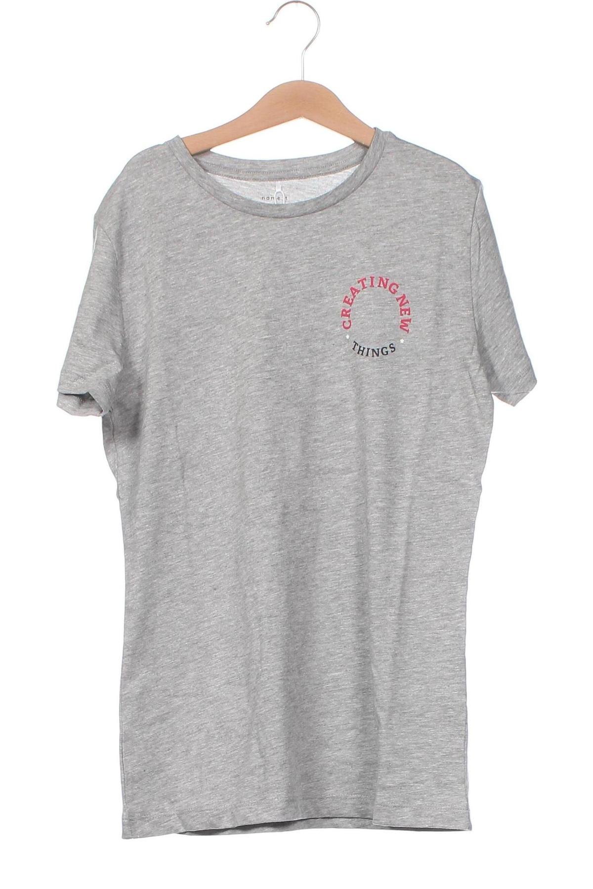 Kinder T-Shirt Name It, Größe 12-13y/ 158-164 cm, Farbe Grau, Preis 17,01 €