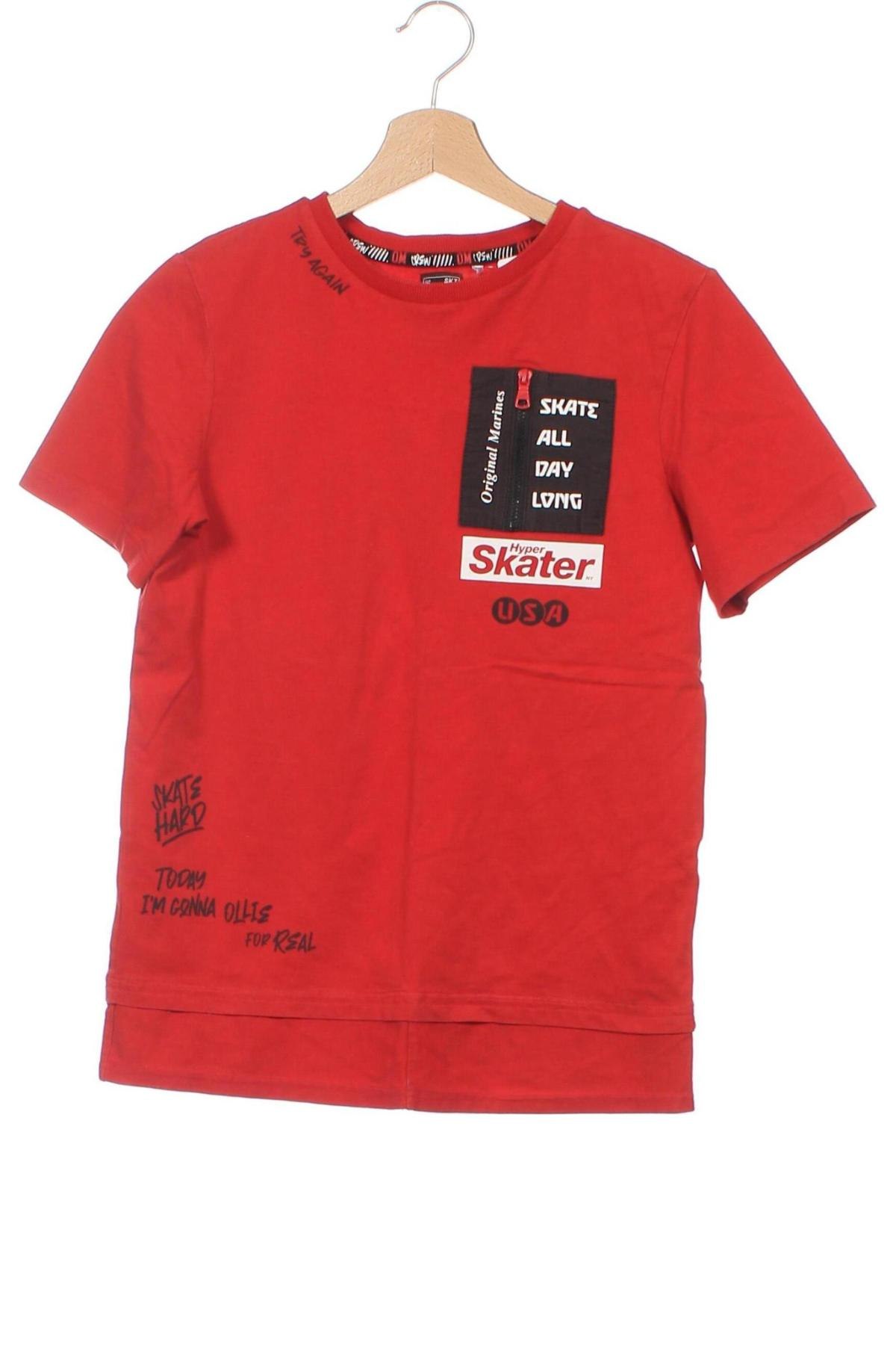 Dziecięcy T-shirt Original Marines, Rozmiar 11-12y/ 152-158 cm, Kolor Czerwony, Cena 35,63 zł