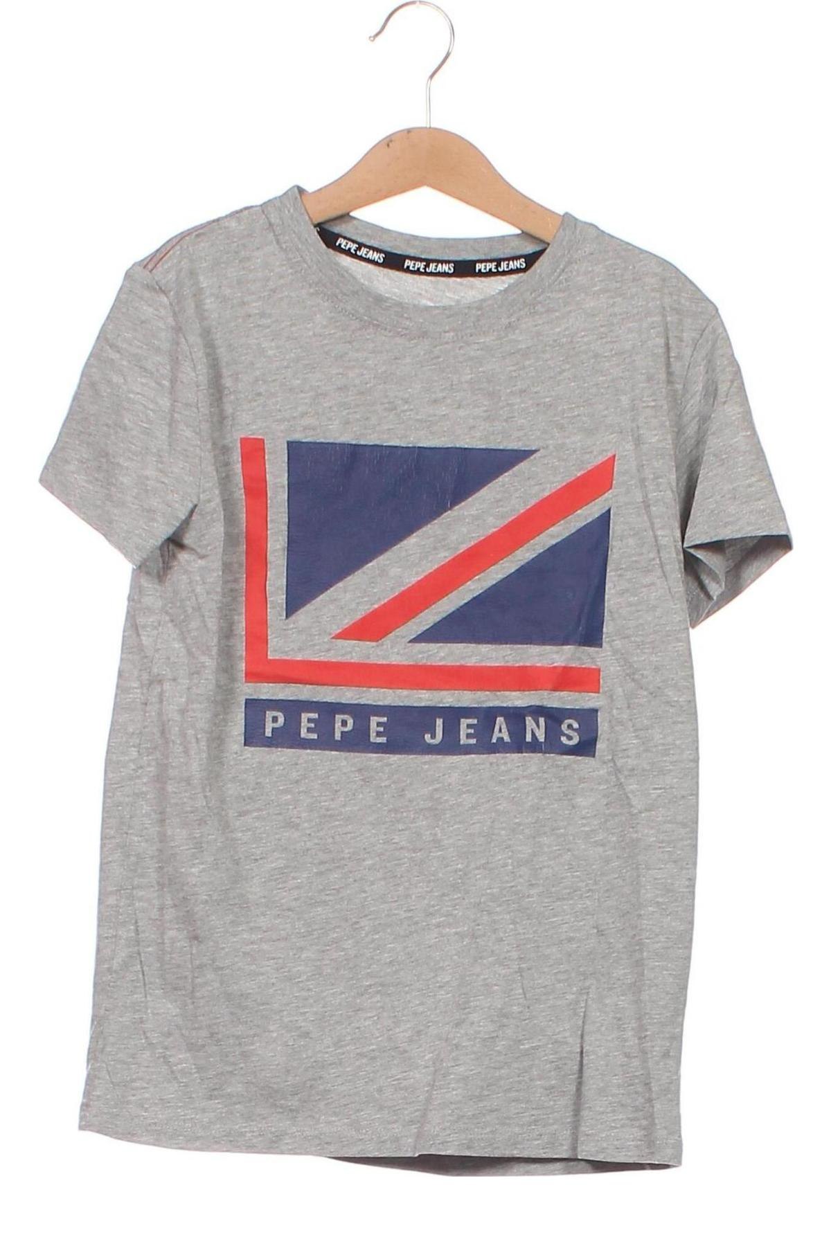 Kinder T-Shirt Pepe Jeans, Größe 9-10y/ 140-146 cm, Farbe Grau, Preis 13,15 €